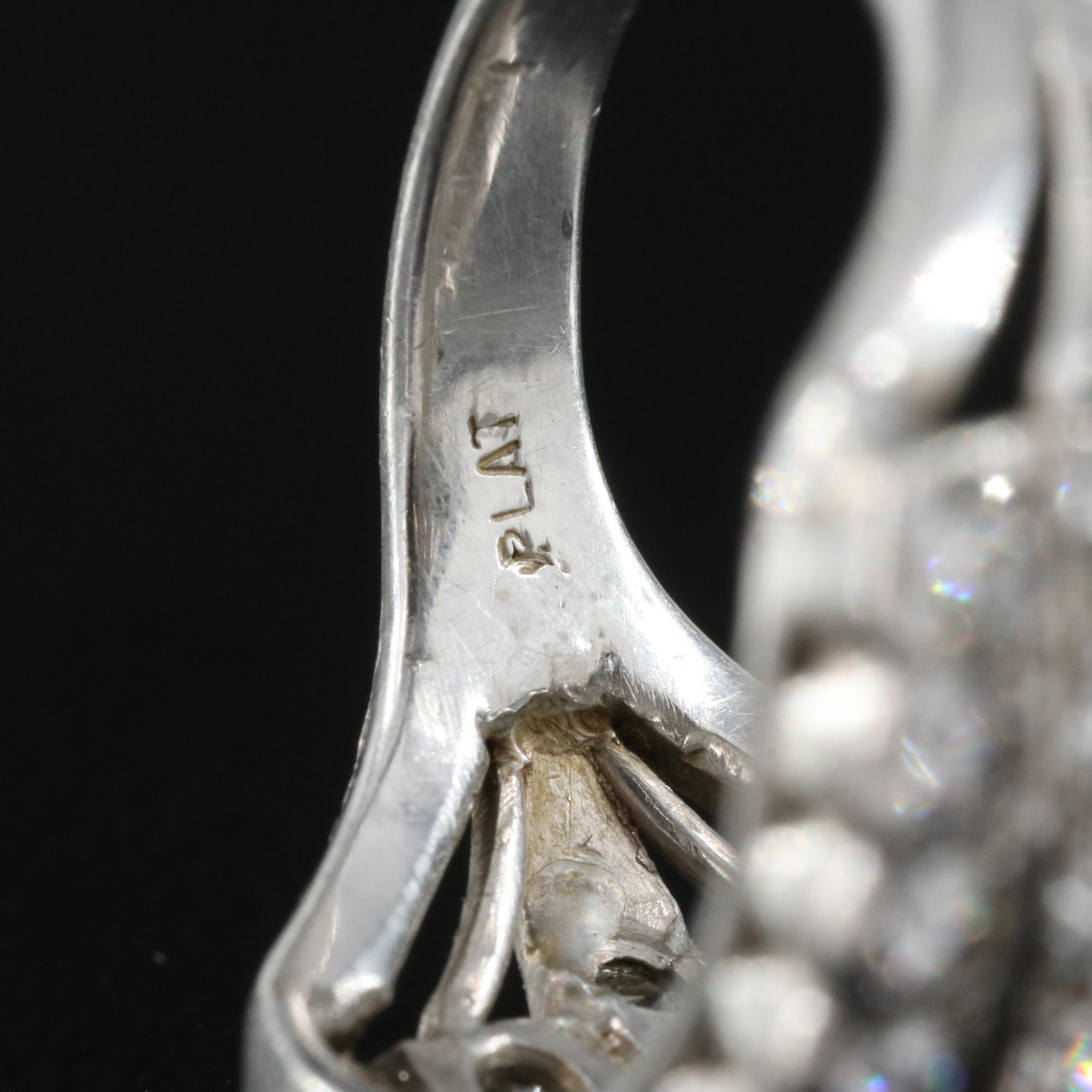 Platinum 3.34 CTW Diamond Ring