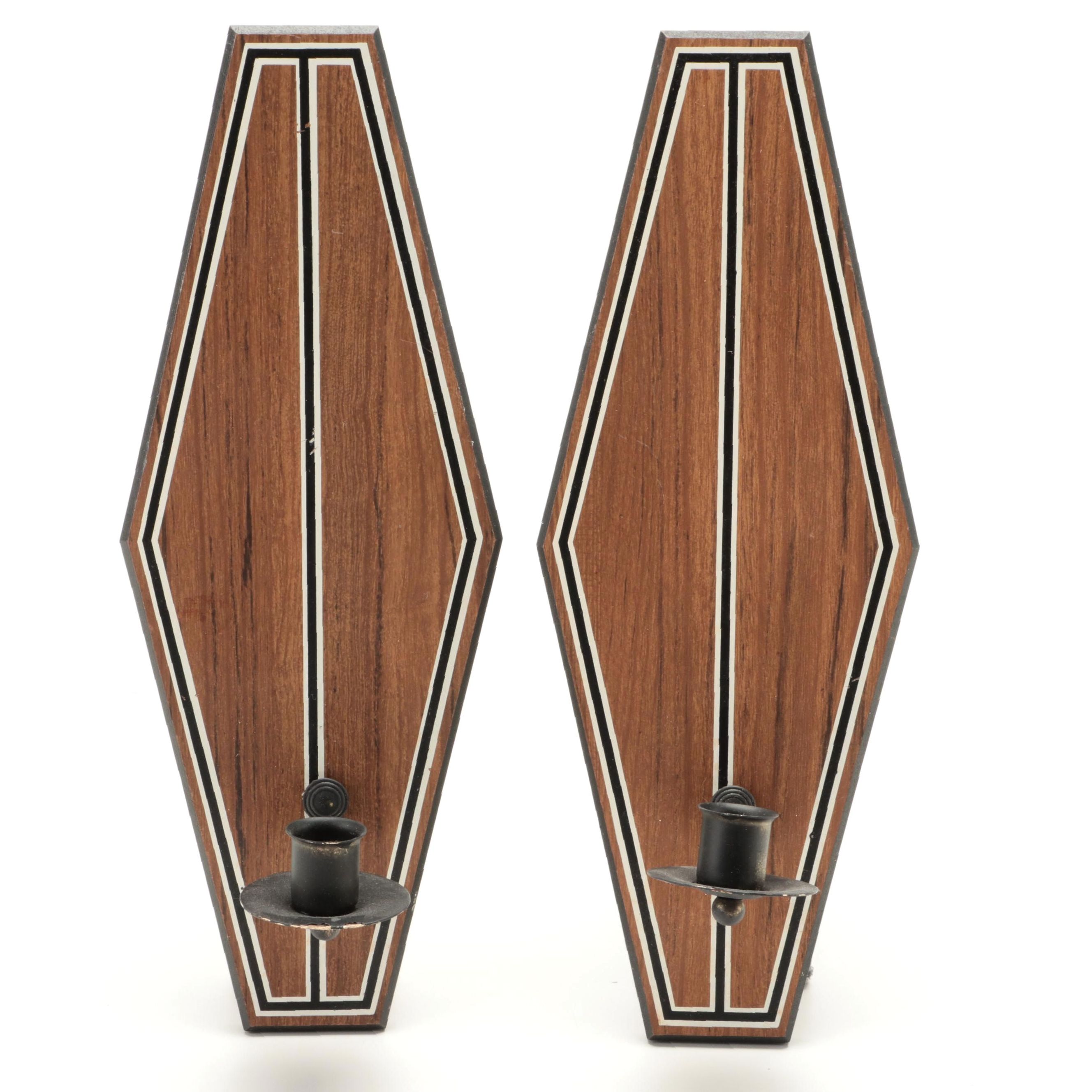 Mid-Century Style Candle Sconces