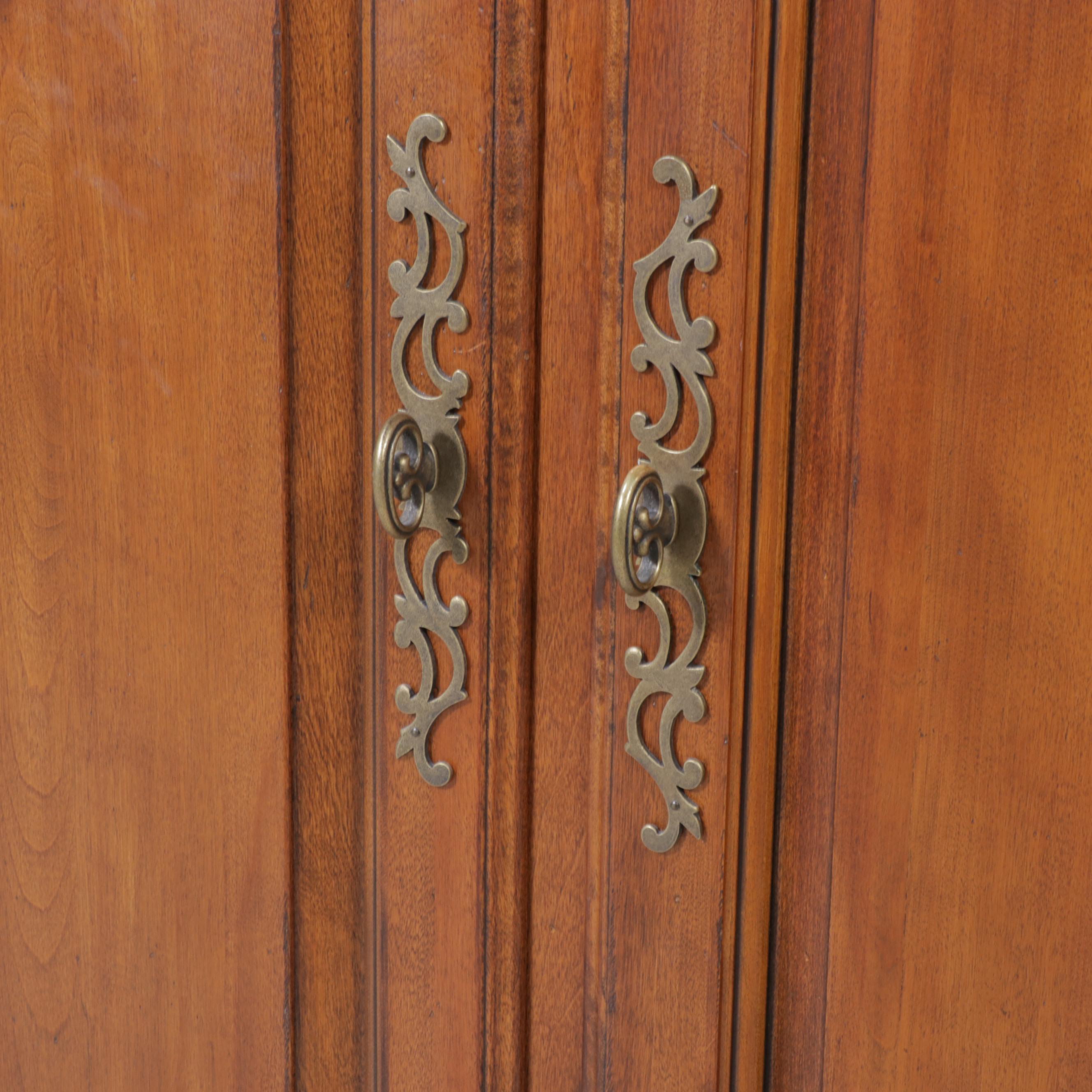 Ethan Allen "Country French Collection" Birch Media Cabinet