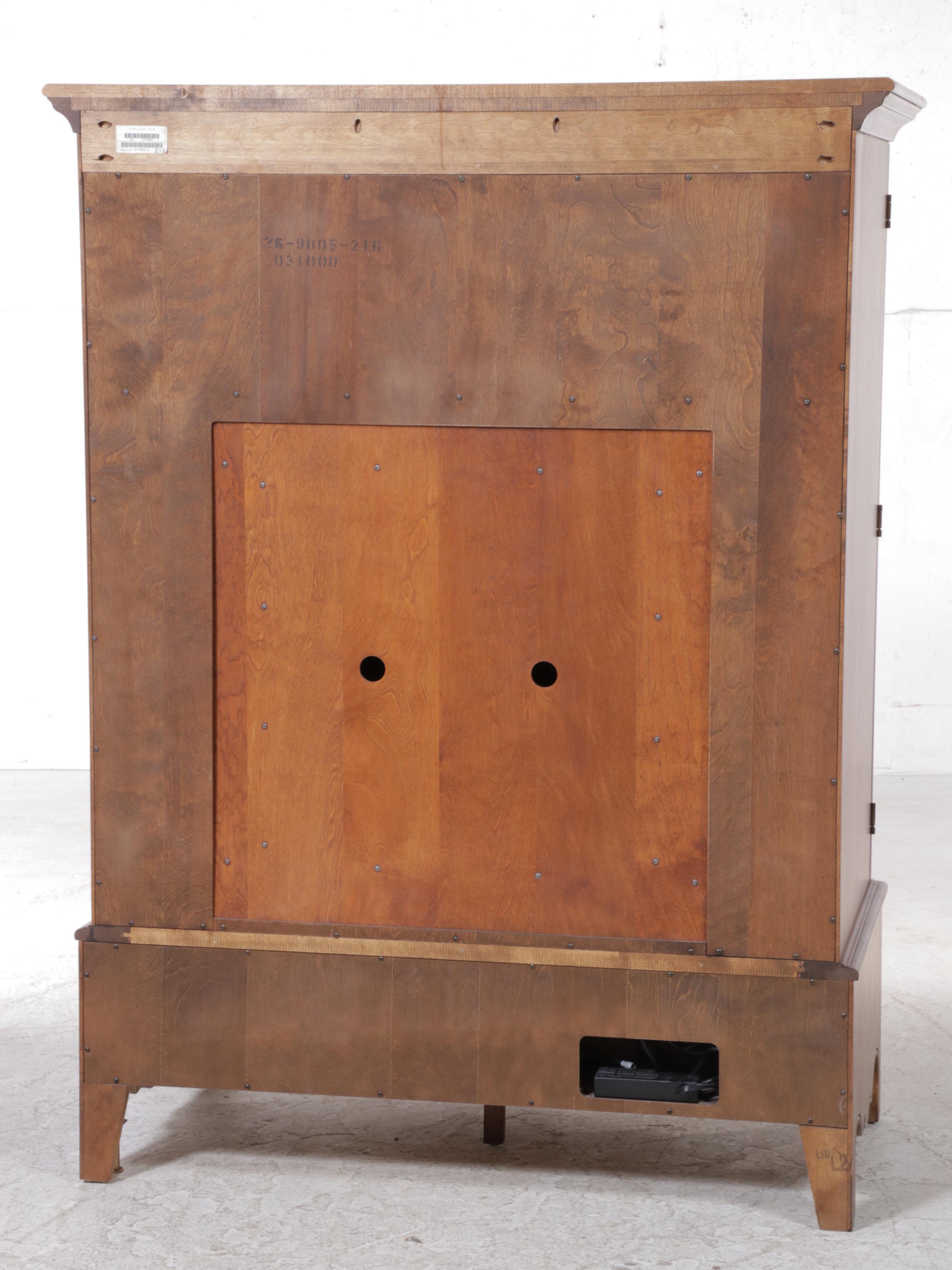 Ethan Allen "Country French Collection" Birch Media Cabinet