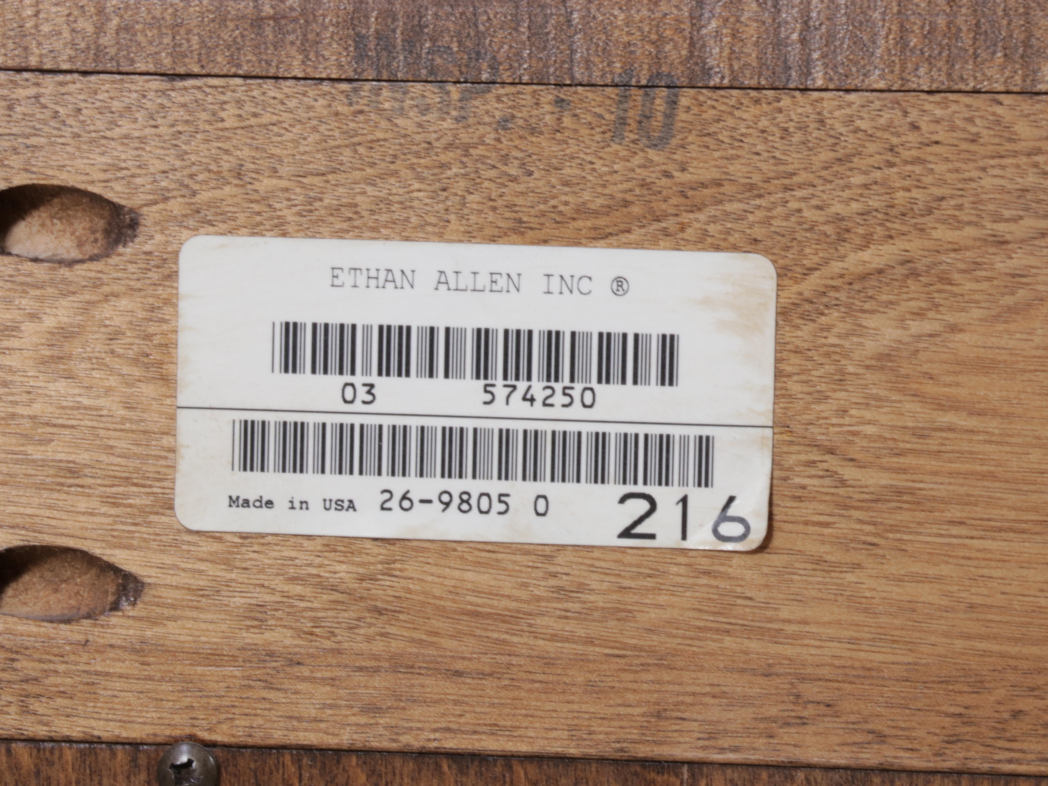 Ethan Allen "Country French Collection" Birch Media Cabinet