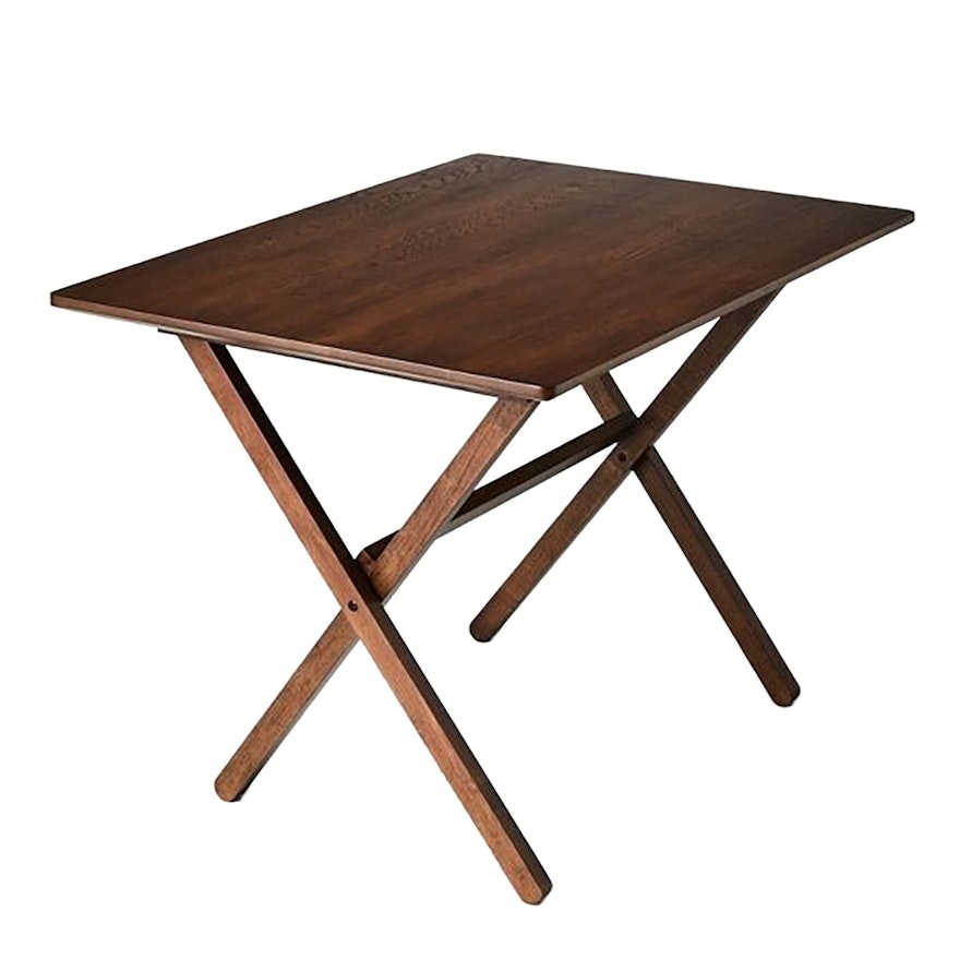 Hearth & Hand with Magnolia Espresso Finish Folding Table