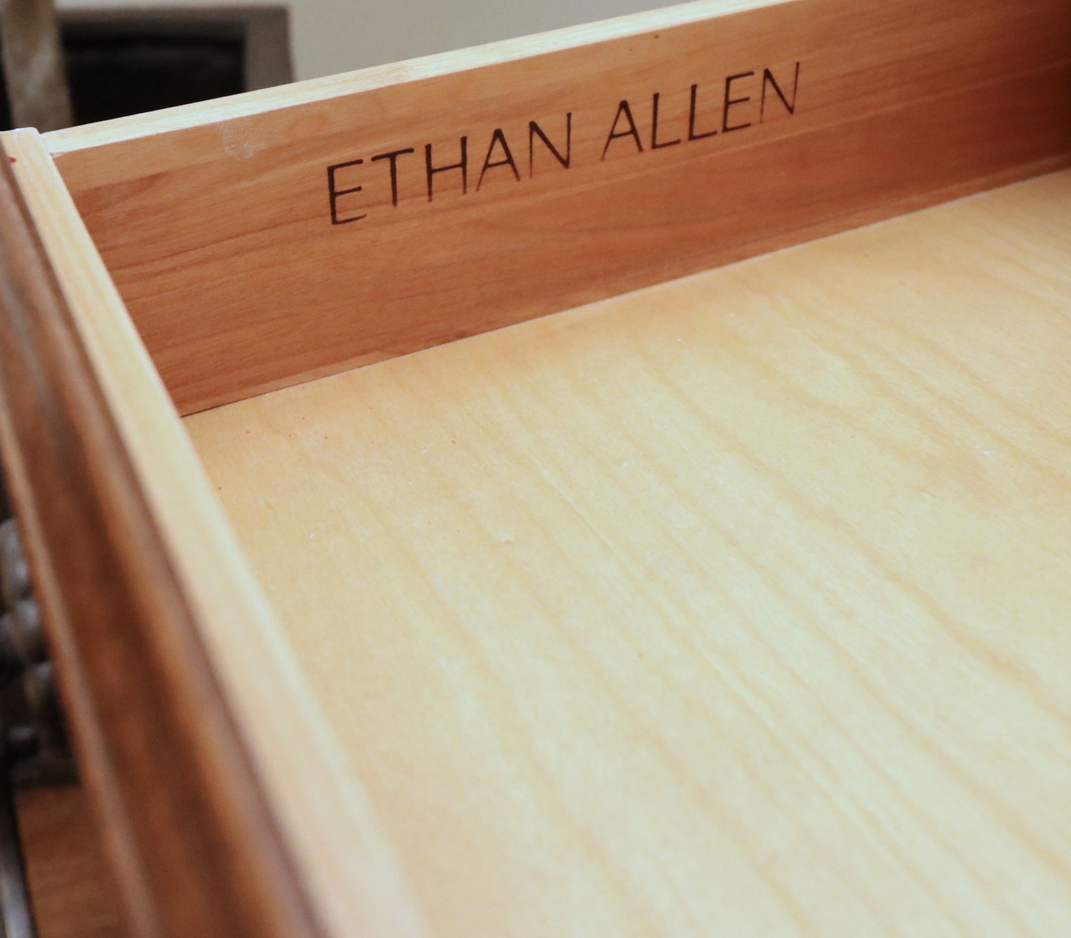 Ethan Allen "Country French Collection" Mahogany Secretary Desk