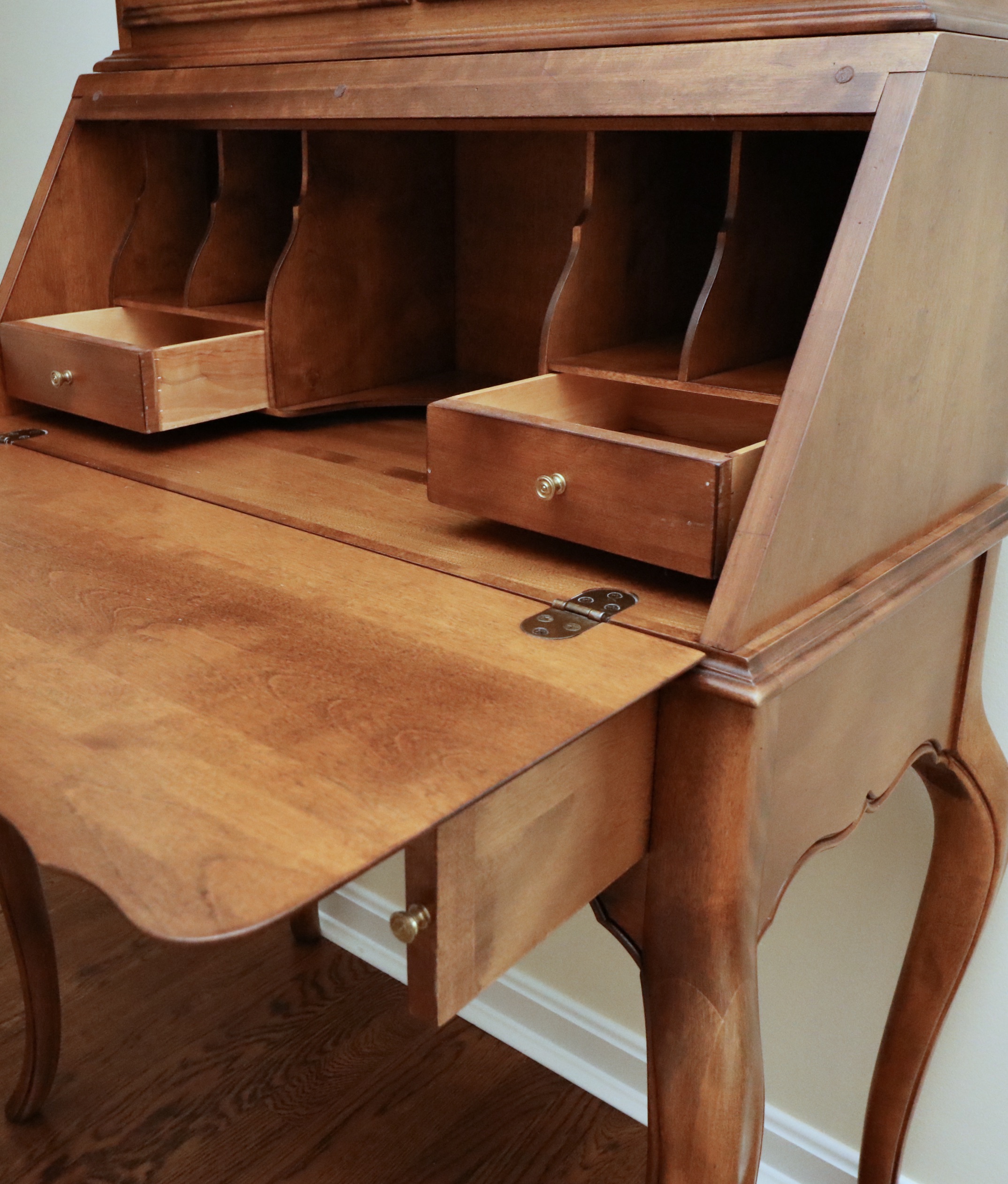 Ethan Allen "Country French Collection" Mahogany Secretary Desk