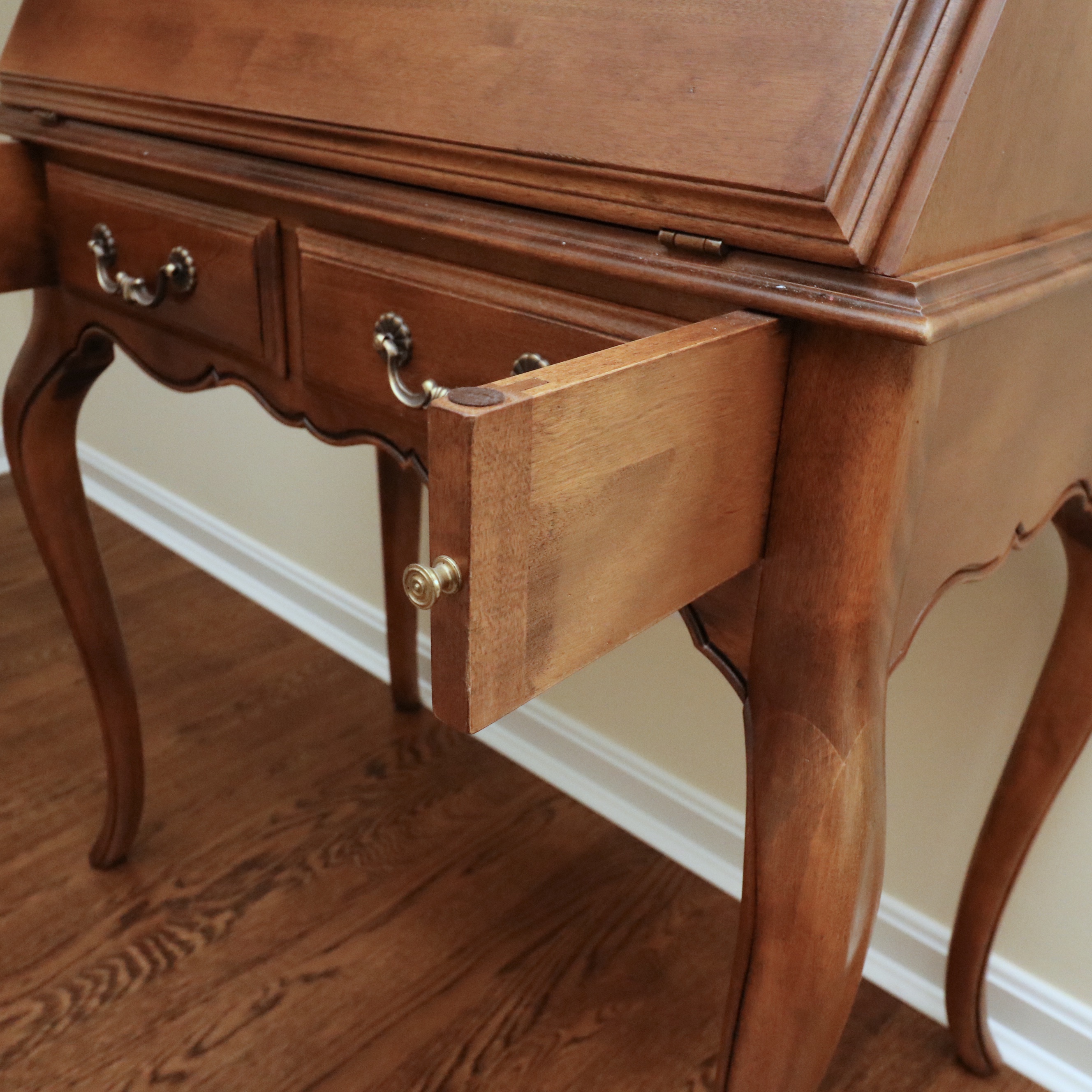 Ethan Allen "Country French Collection" Mahogany Secretary Desk