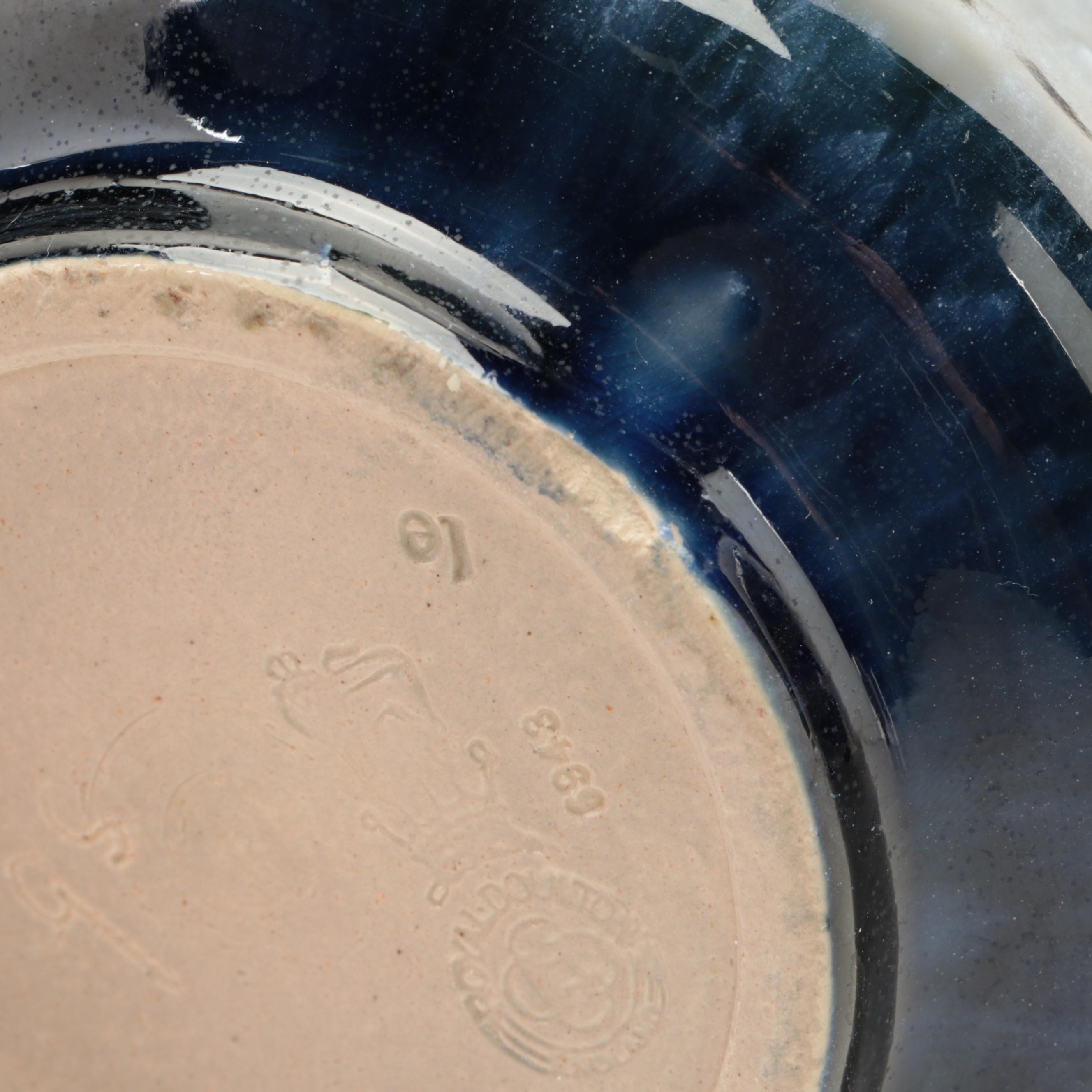 Royal Doulton Art Nouveau Faïence Vase with Floral Motif, Early 20th Century