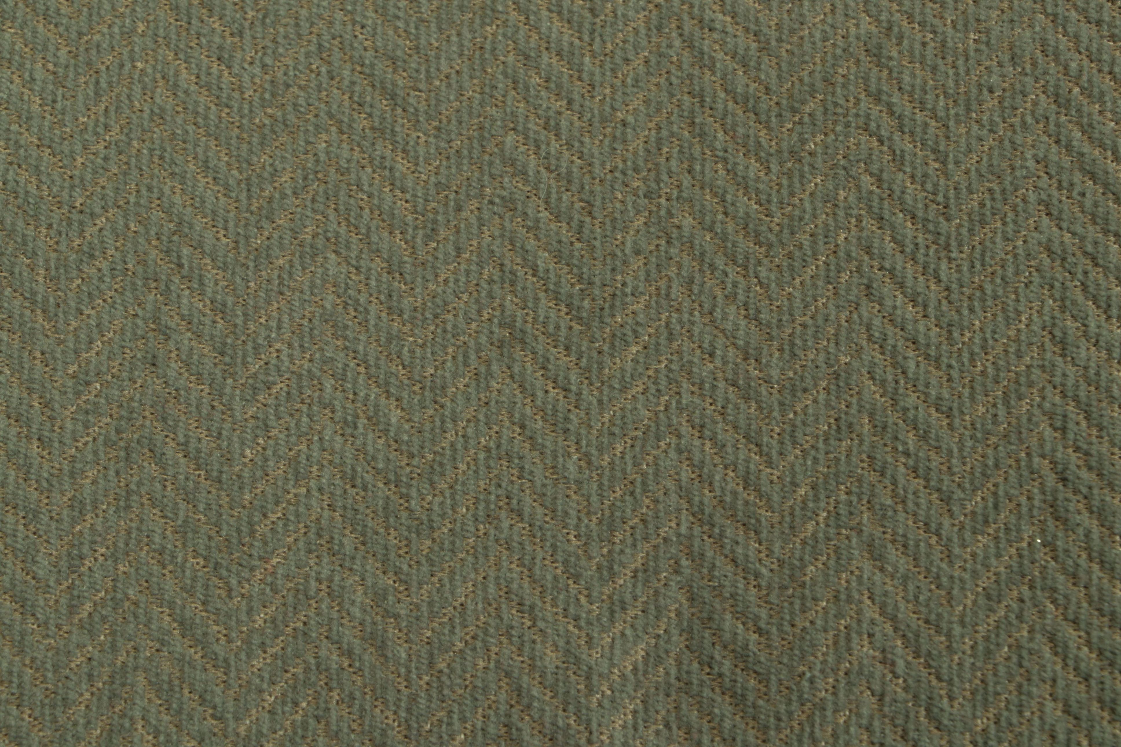 Arhaus Custom-Upholstered Two-Seat Sofa with Ottoman