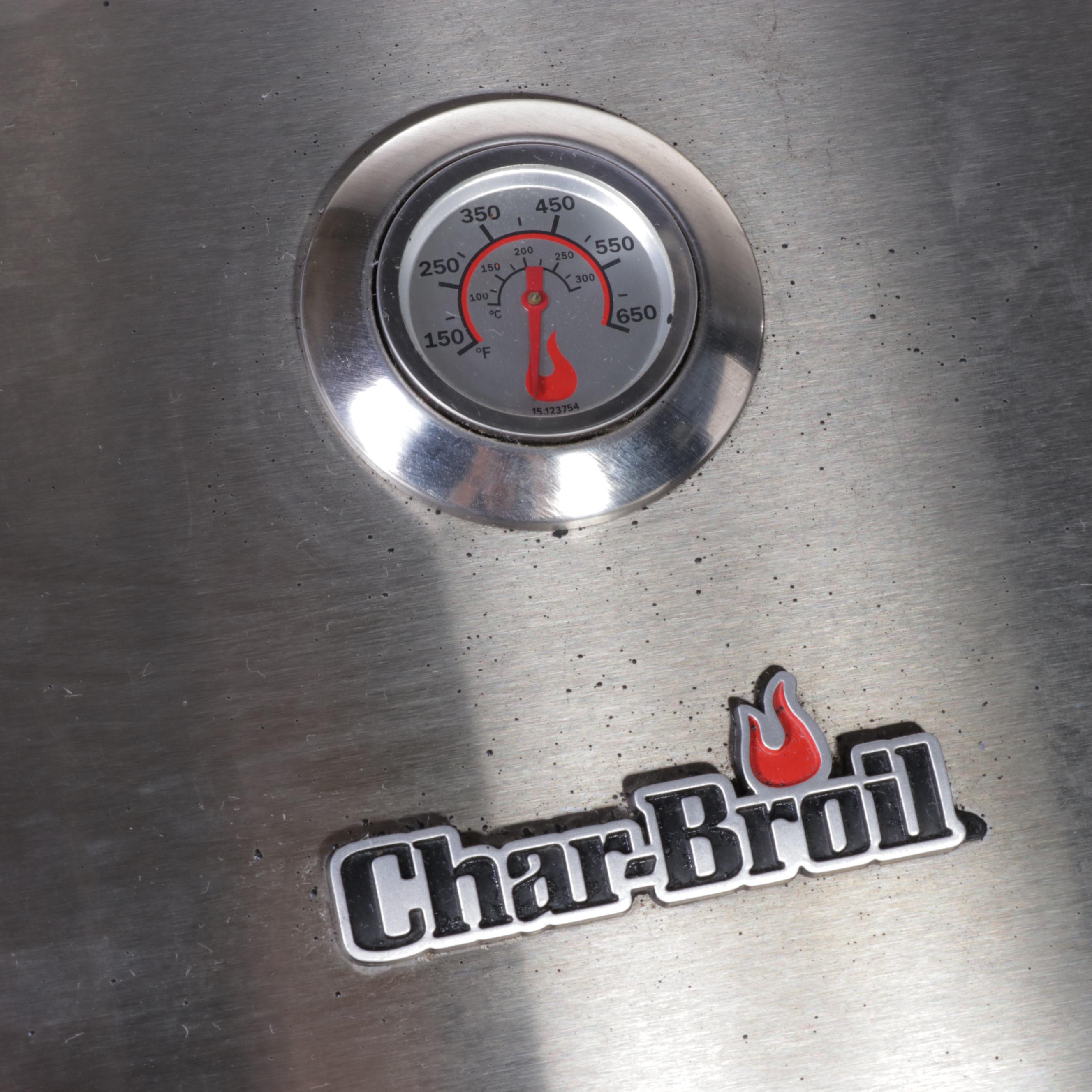 Char-Broil Stainless Steel Gas Grill With Accessories