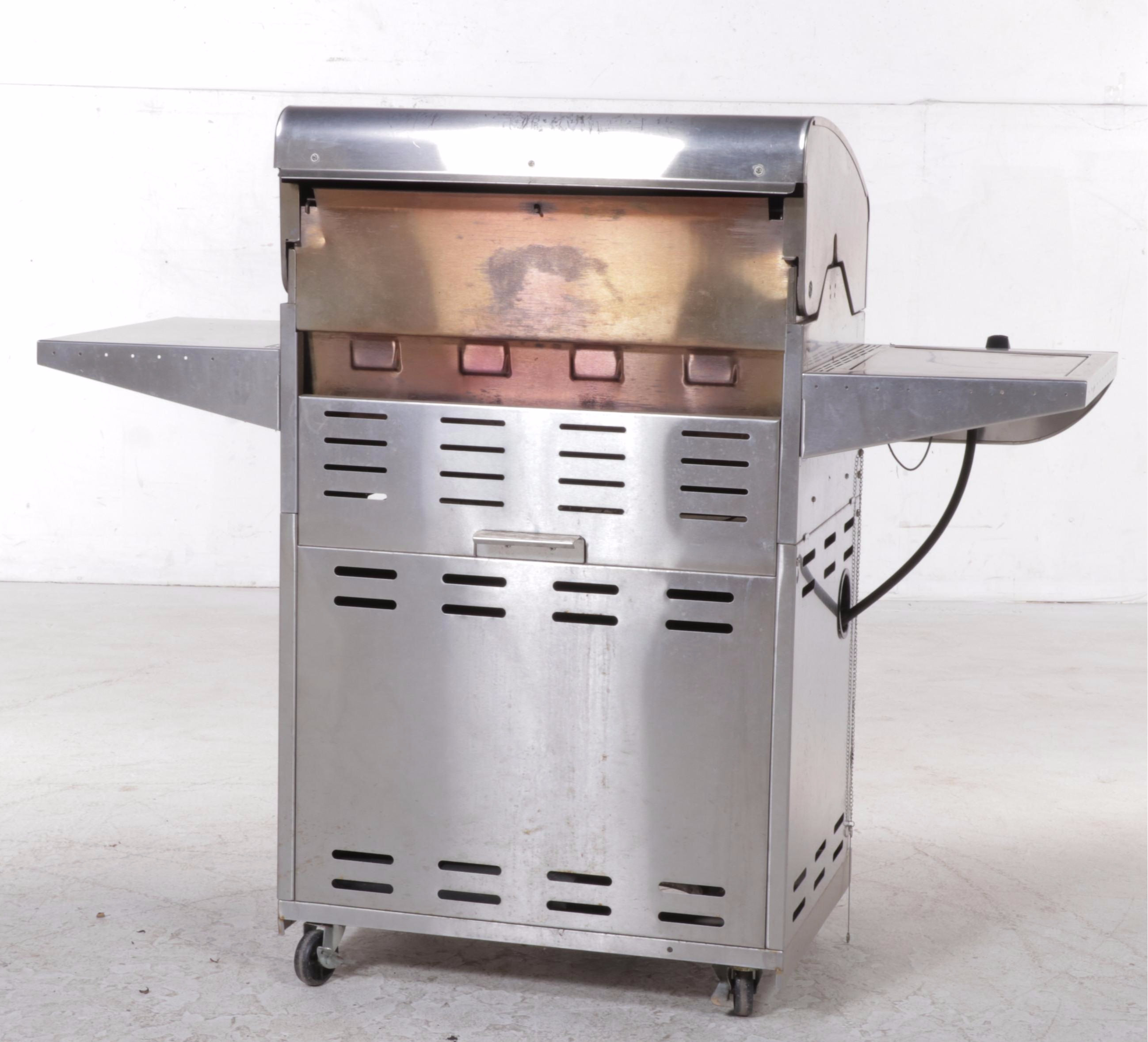 Char-Broil Stainless Steel Gas Grill With Accessories
