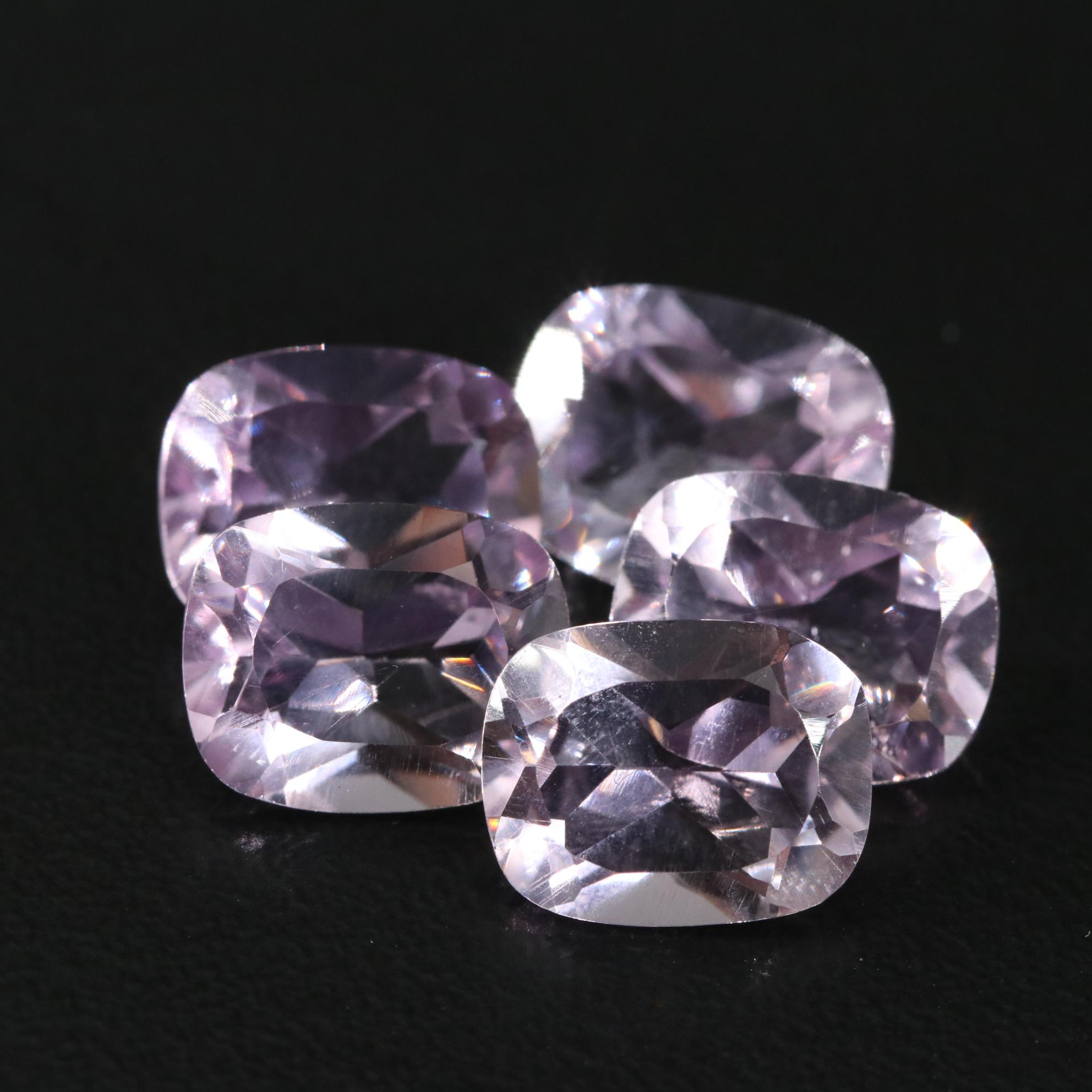 Loose 12.95 CTW Amethyst Lot