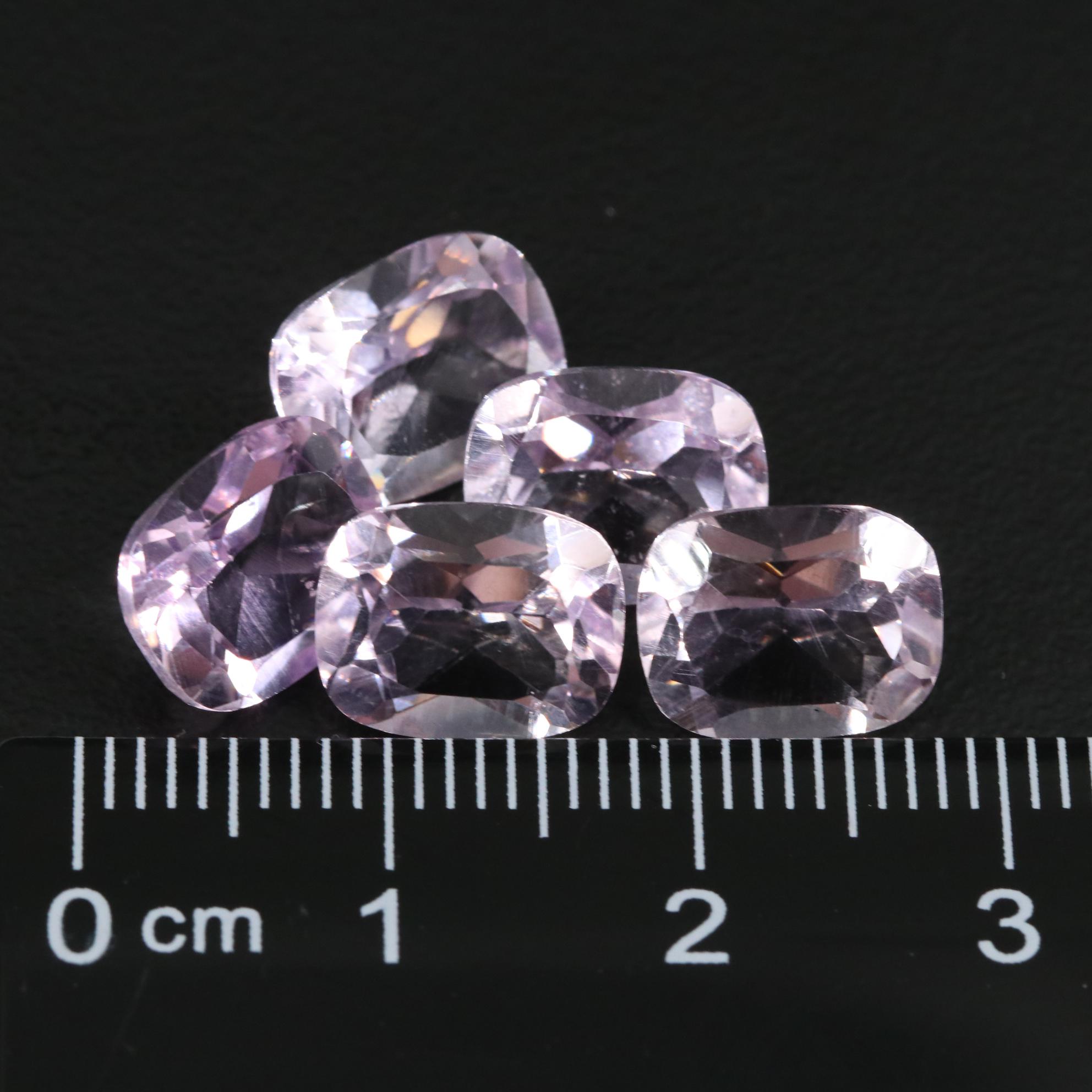 Loose 12.95 CTW Amethyst Lot