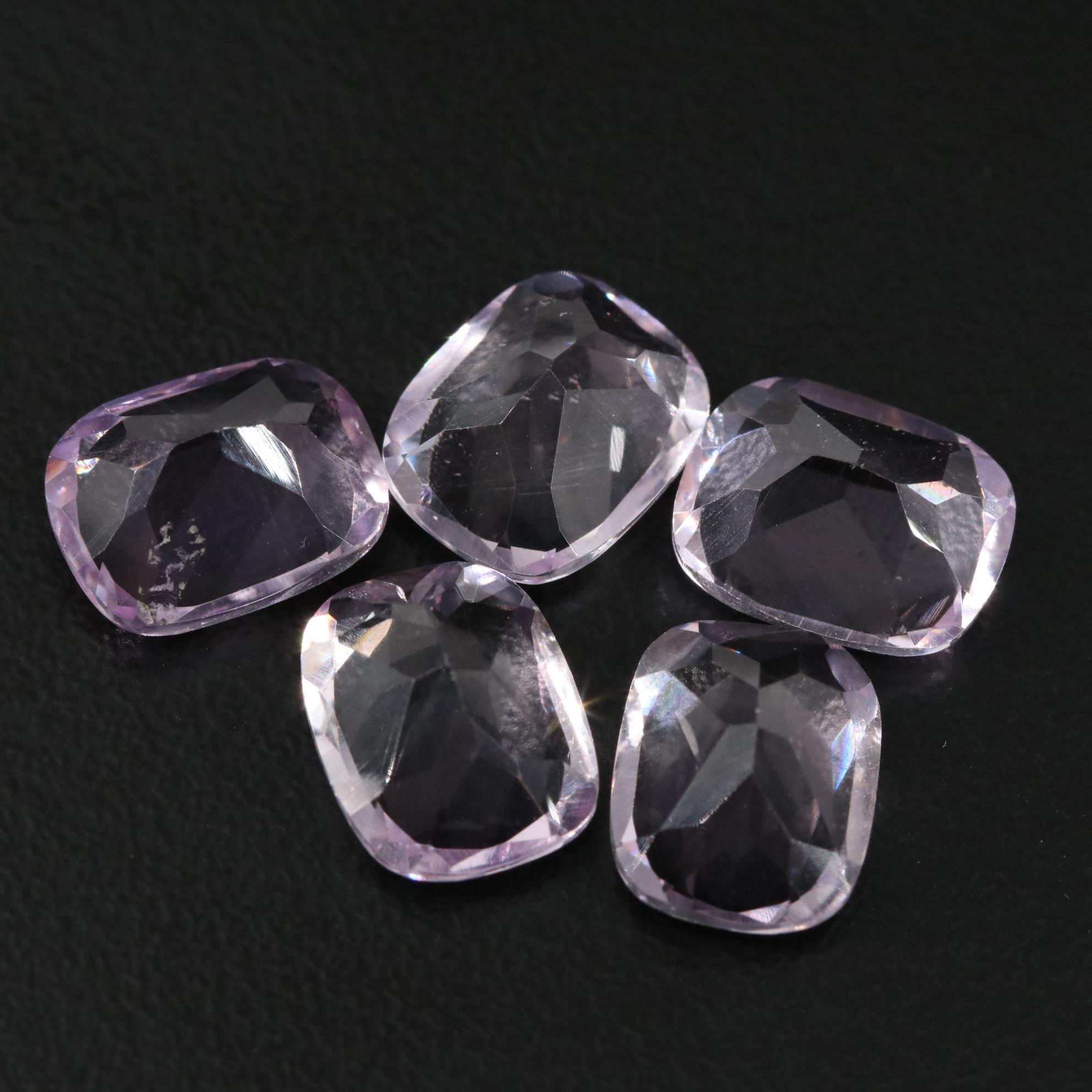 Loose 12.95 CTW Amethyst Lot