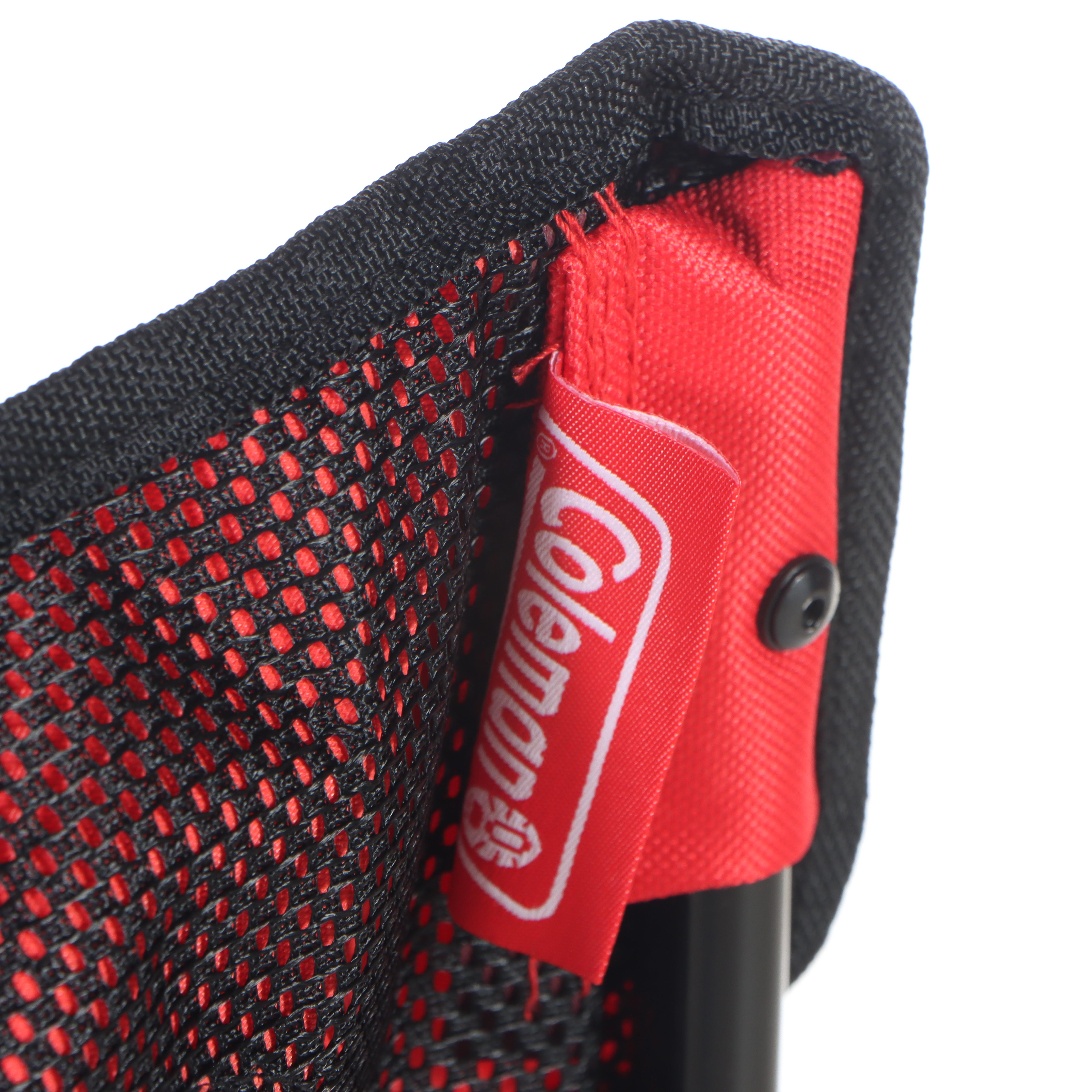 Two Coleman Broadband Mesh Quad Chairs