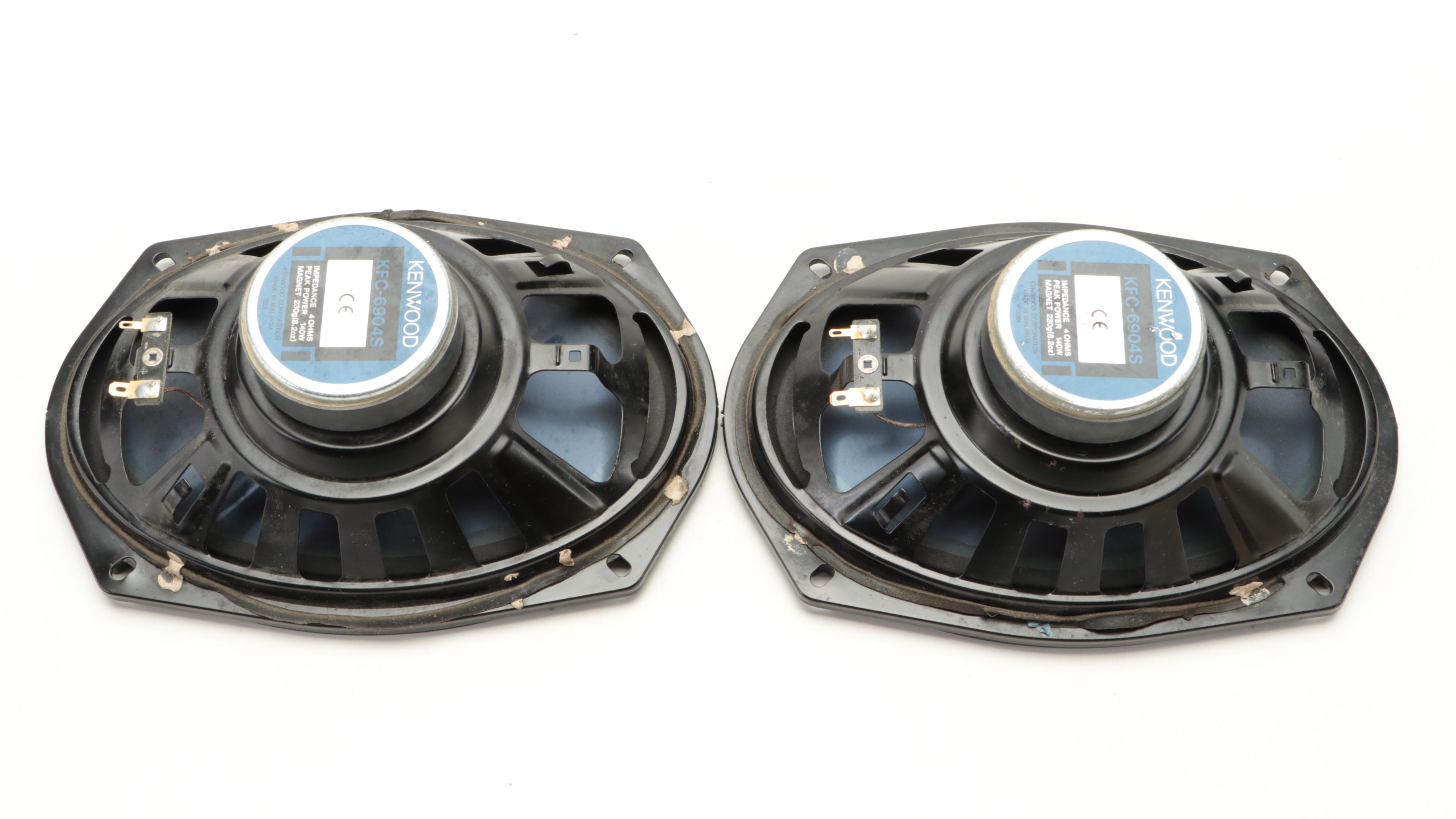 Pyle "Millennia" Coaxial Speaker Systems with Kenwood Car Speakers