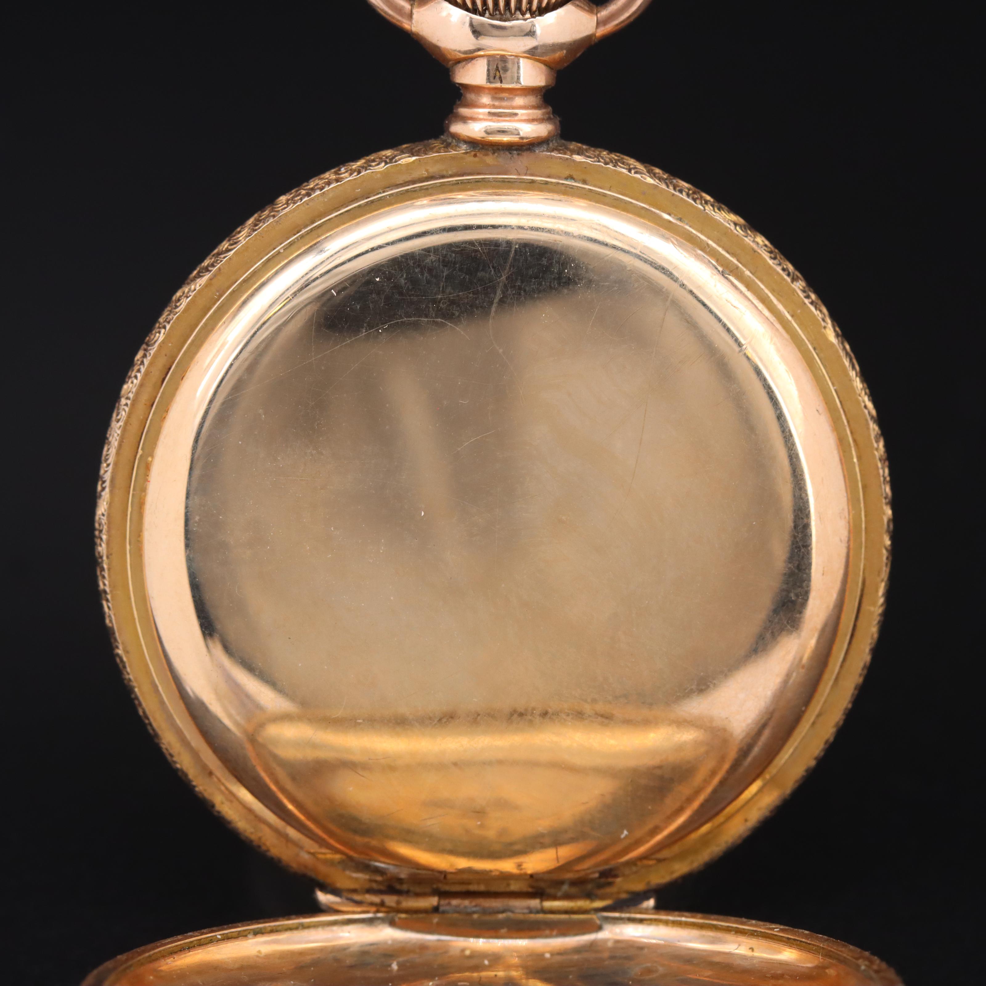 Marlboro Gold-Filled Pocket Watch