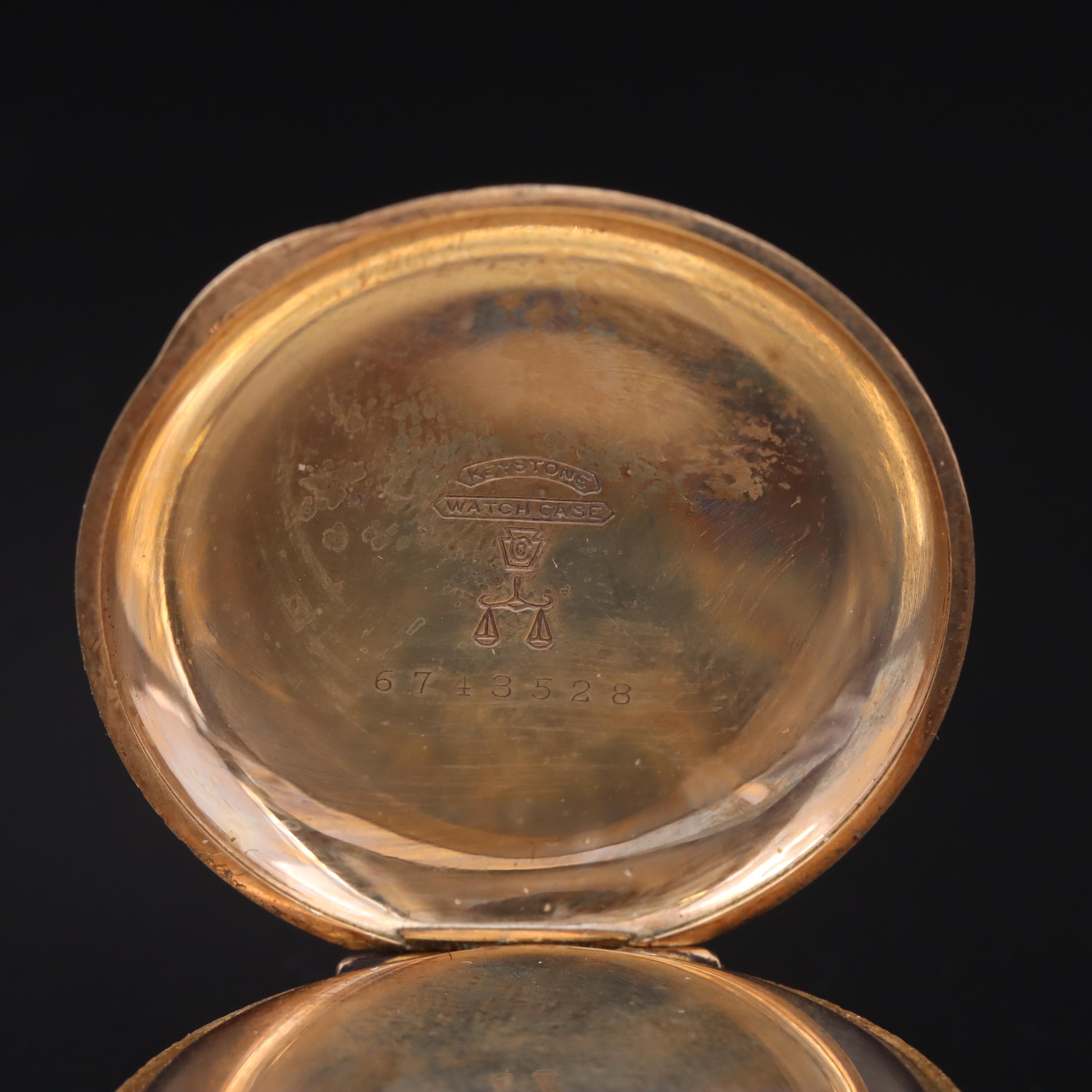 Marlboro Gold-Filled Pocket Watch