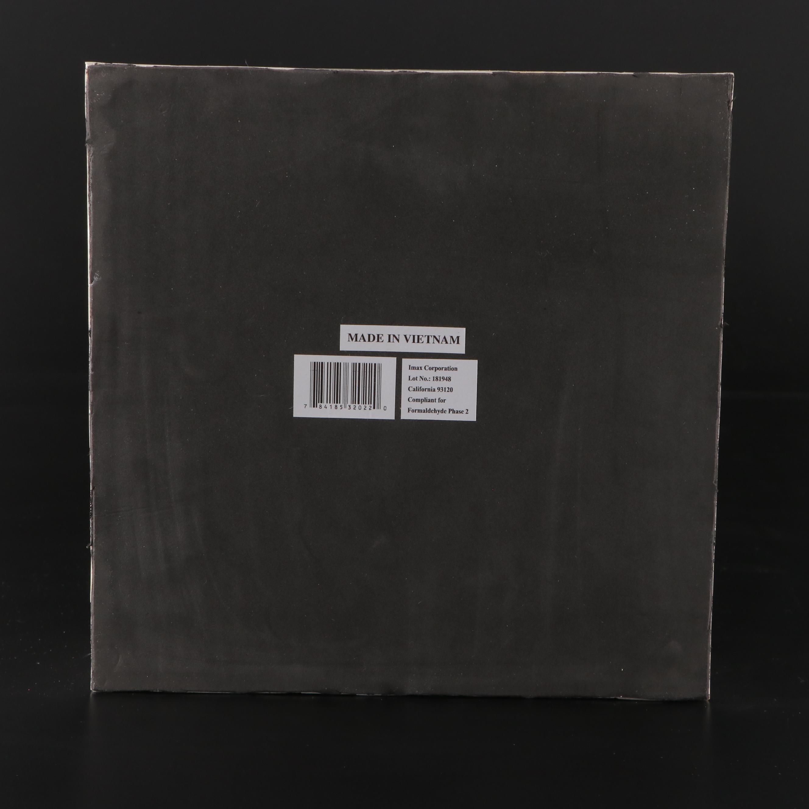 Imax Tessellated Mother-of-Pearl Box with Ethan Allen Resin Faux Coral