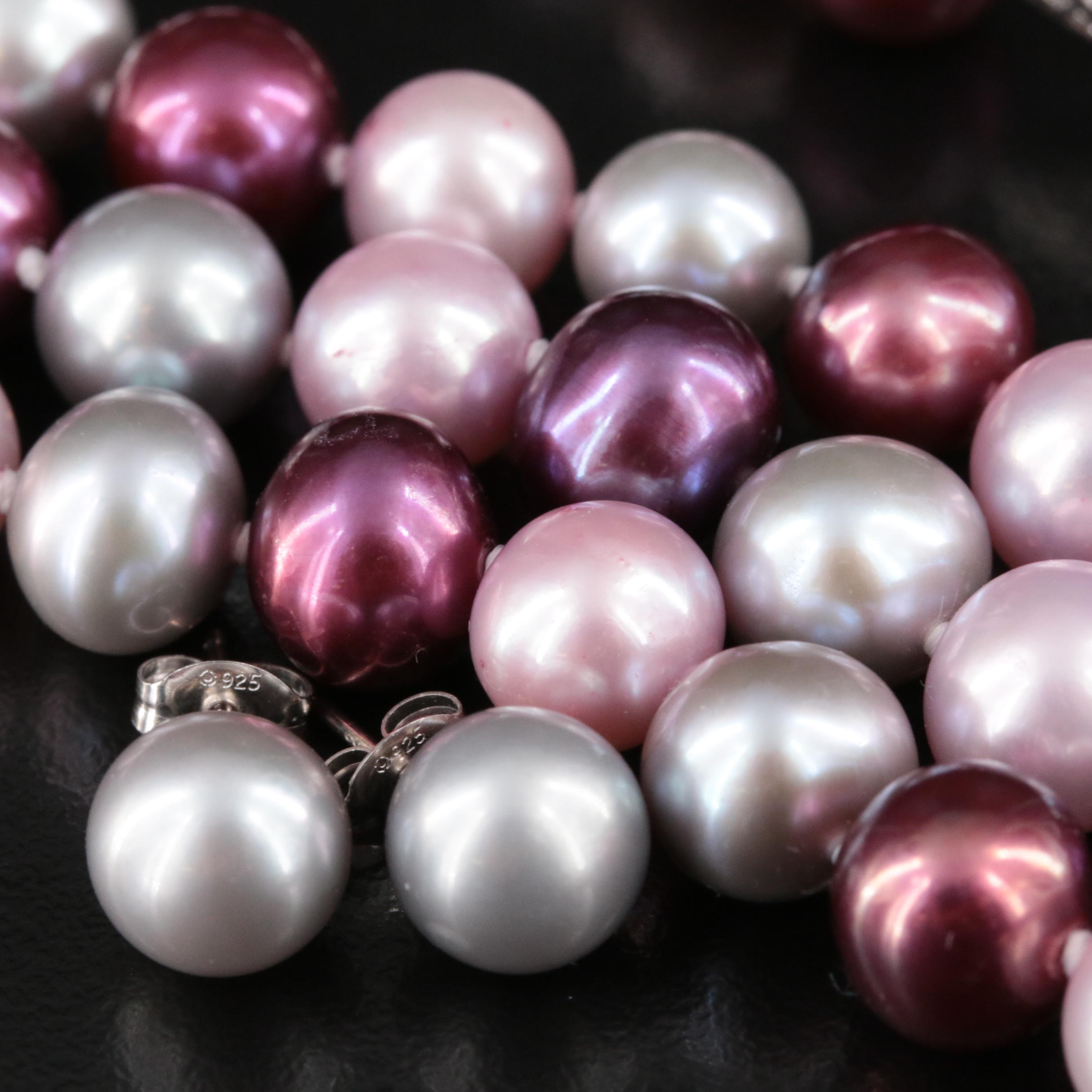 14K Pearl Jewelry Set