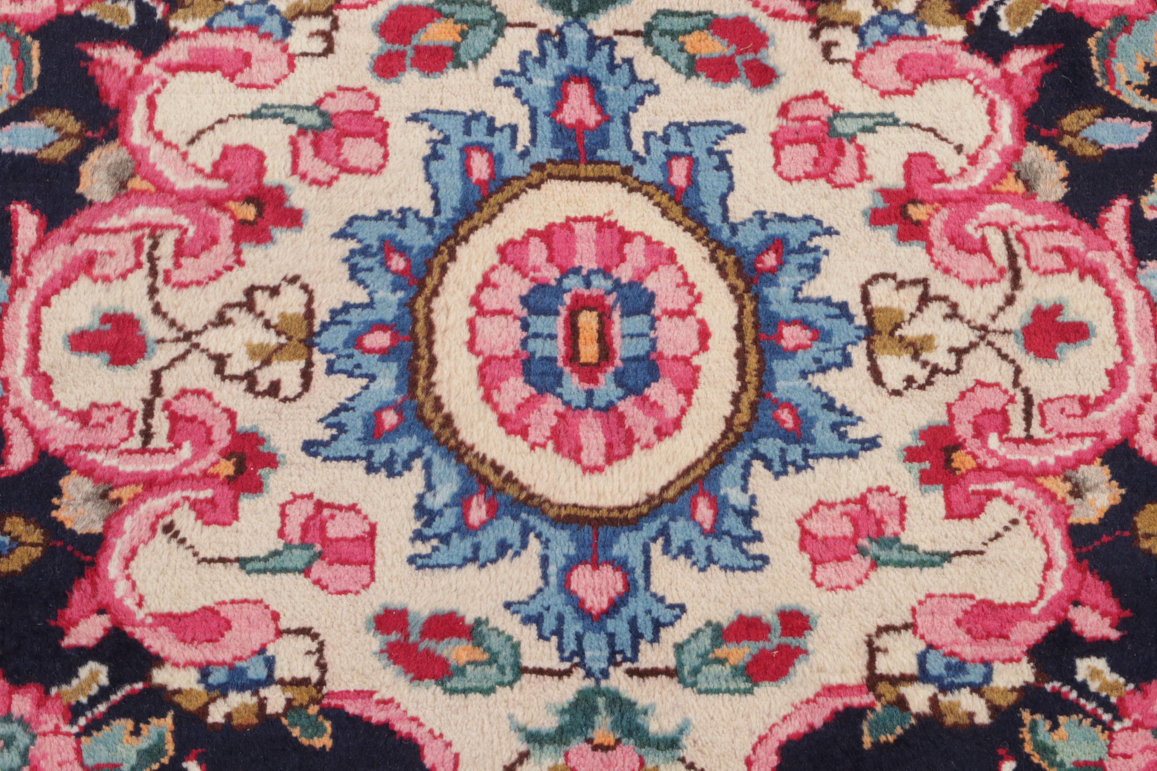 9'10 x 12'8 Hand-Knotted Persian Kerman Room Sized Rug