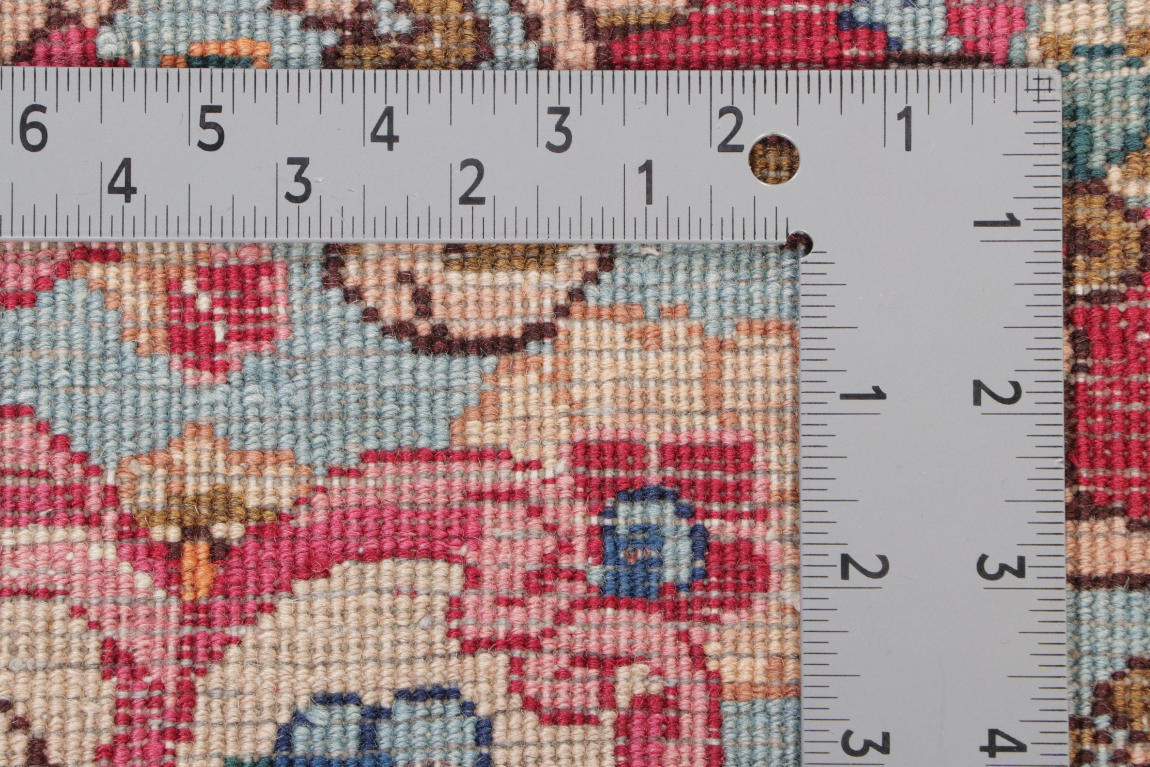 9'10 x 12'8 Hand-Knotted Persian Kerman Room Sized Rug