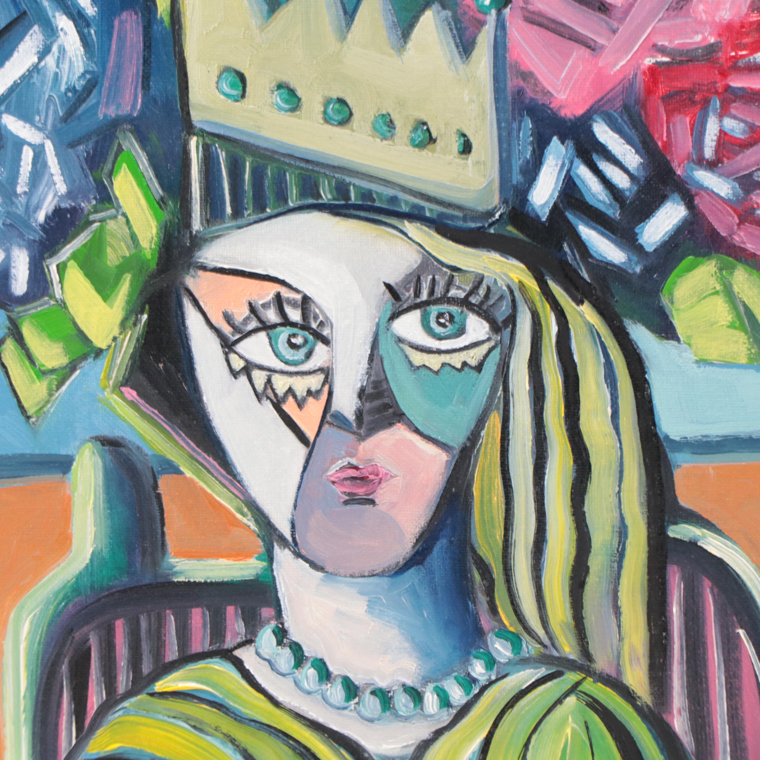 José M. Lima Acrylic Portrait, 2023