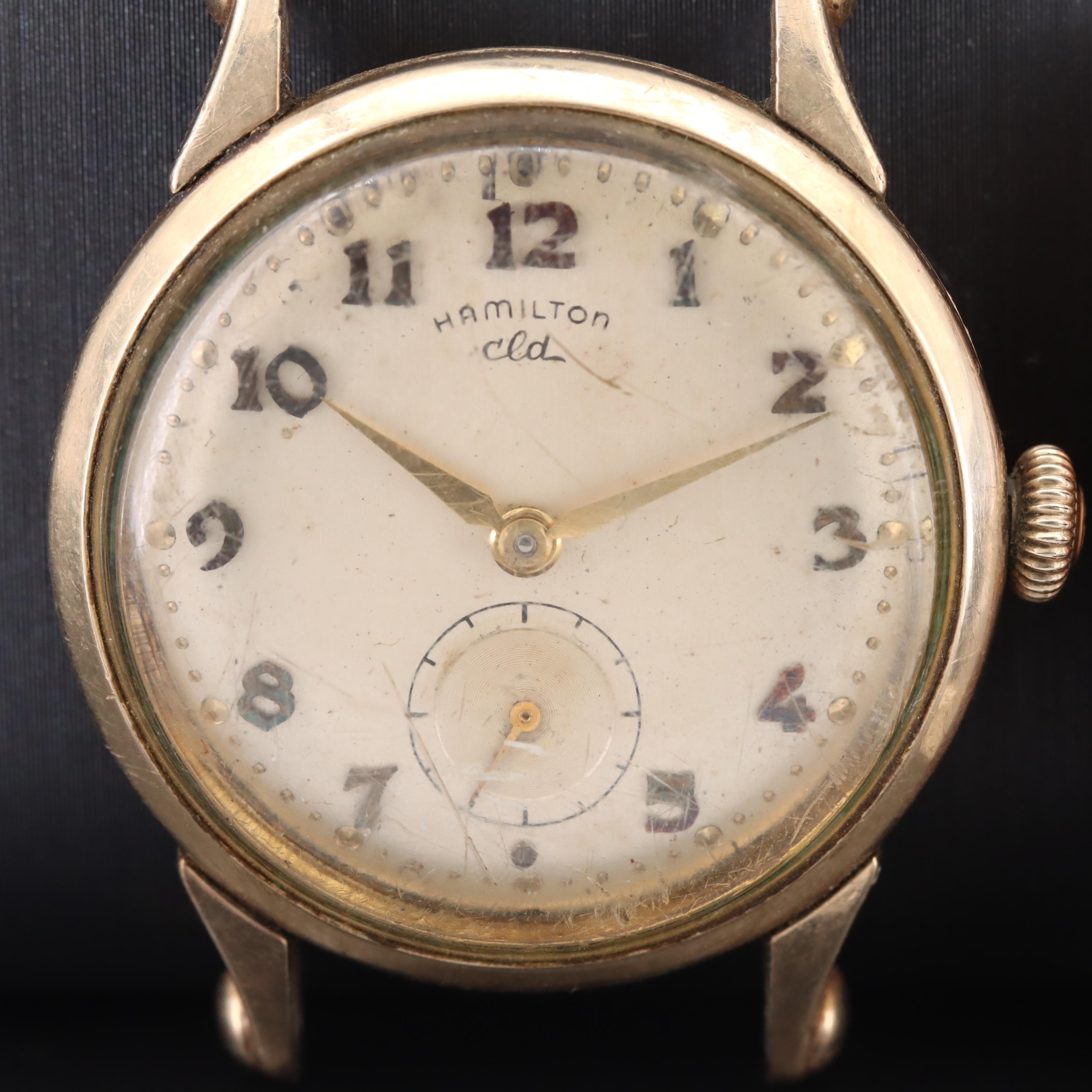 Pair of Vintage Hamilton Hand Wind Watches