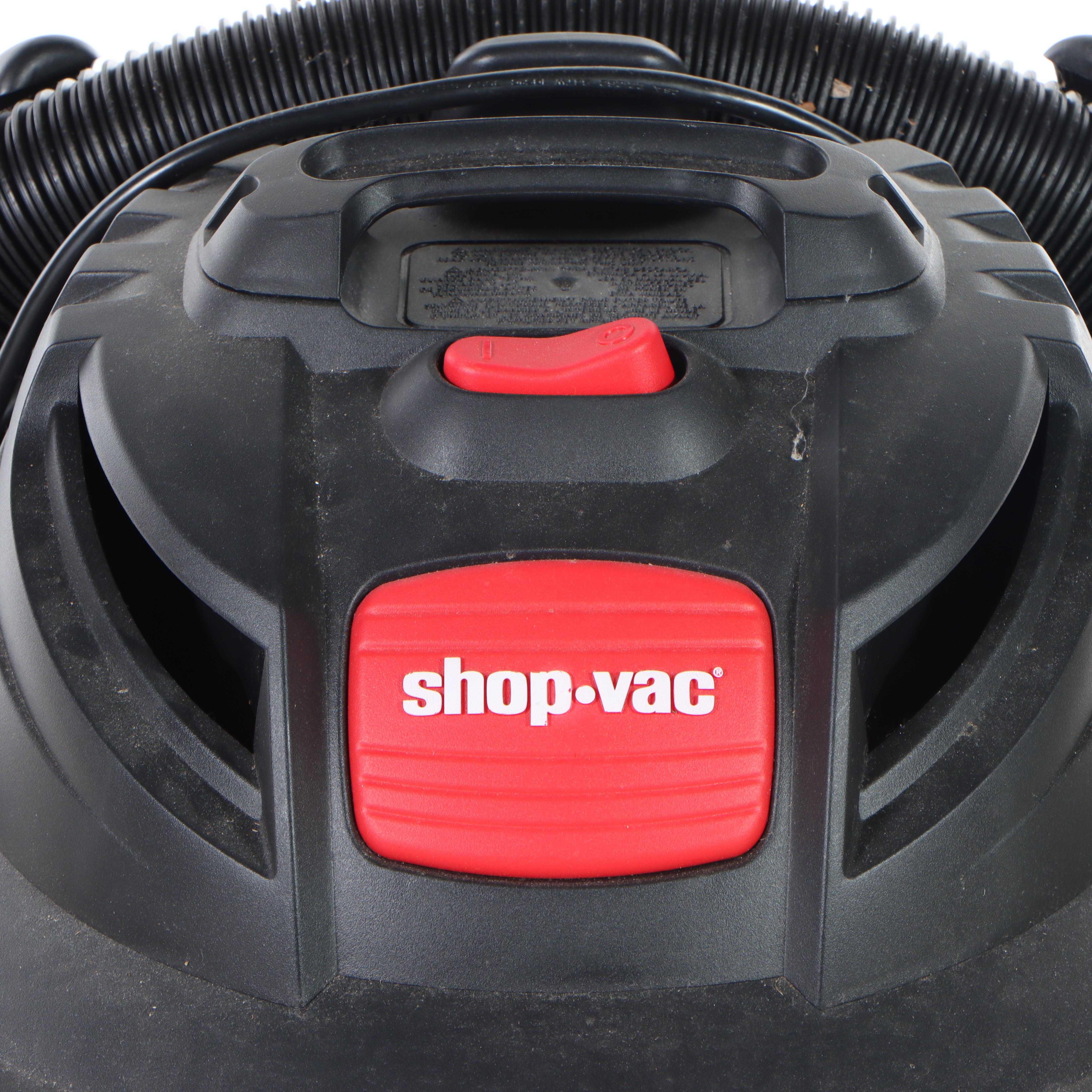 Shop-Vac Industrial Vacuum With 42" Polder Aluminum Step Ladder