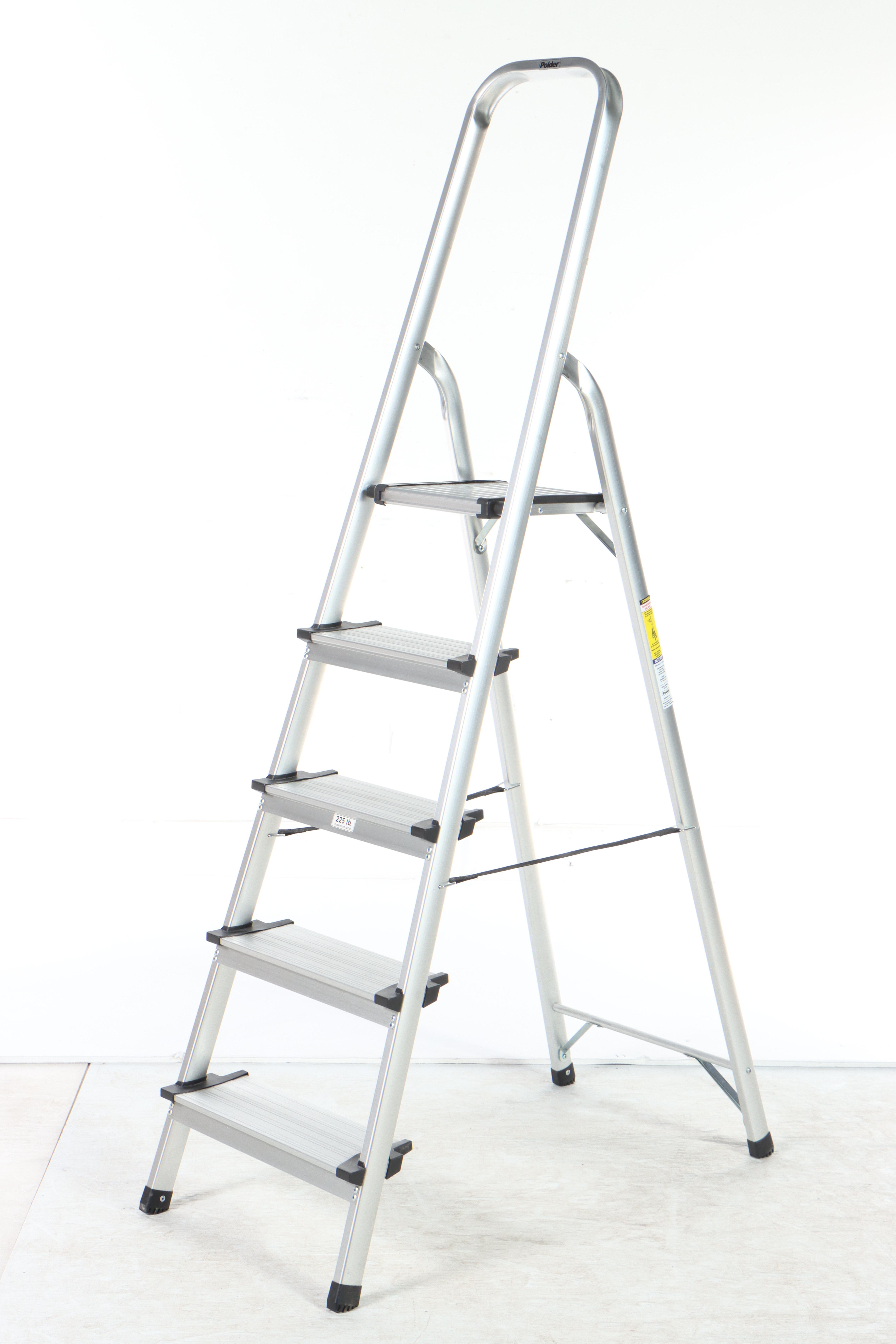 Shop-Vac Industrial Vacuum With 42" Polder Aluminum Step Ladder