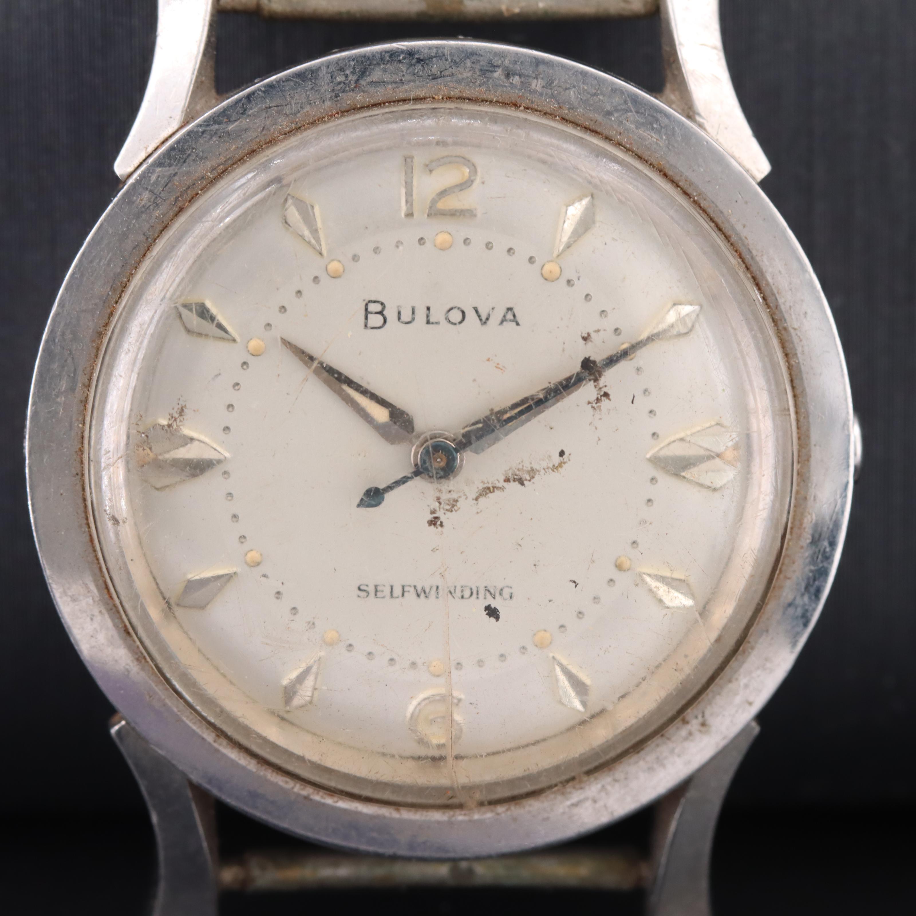 Tri of Vintage Bulova Hand Wind Watches