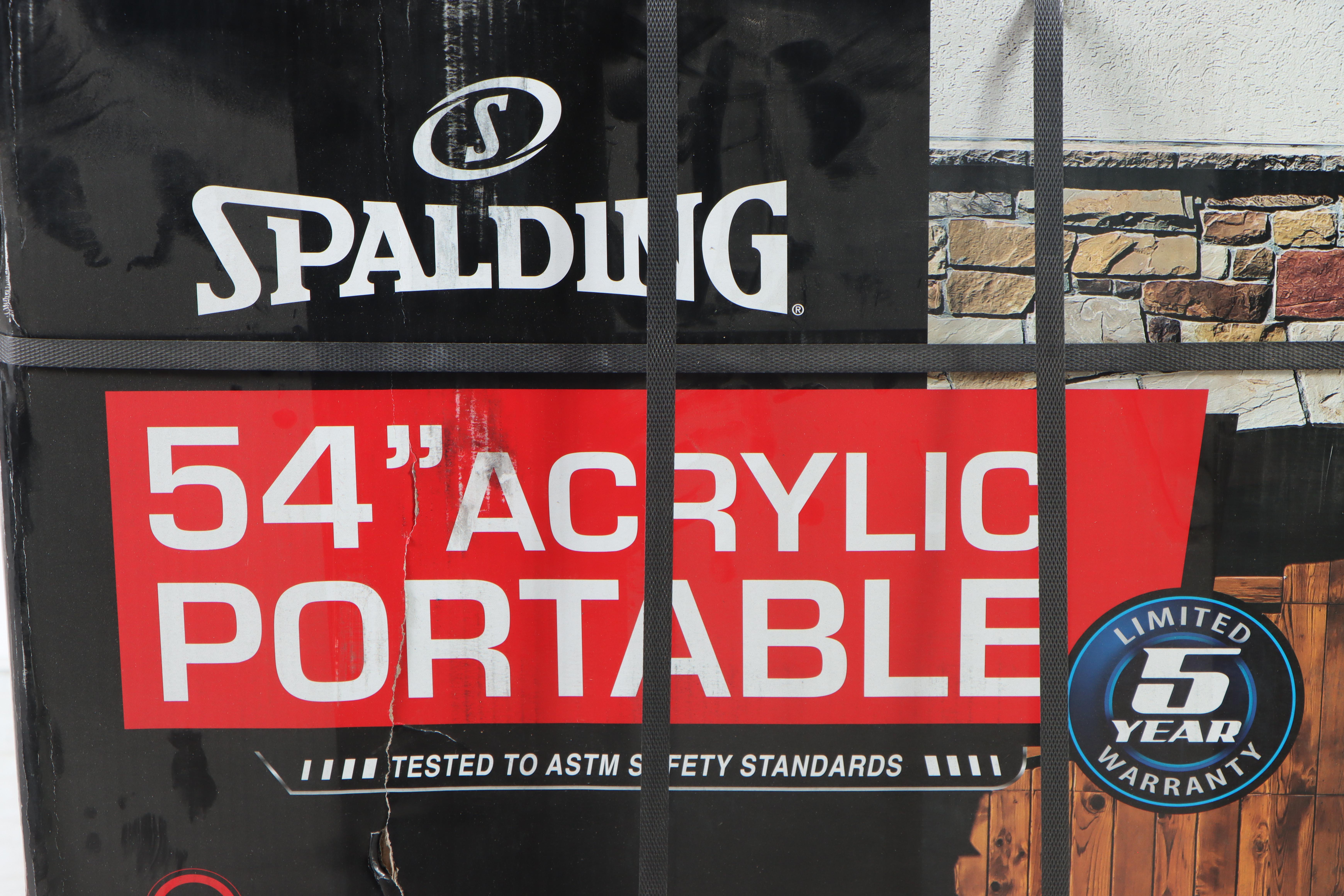 Spalding 54" Acrylic Portable Basketball Hoop