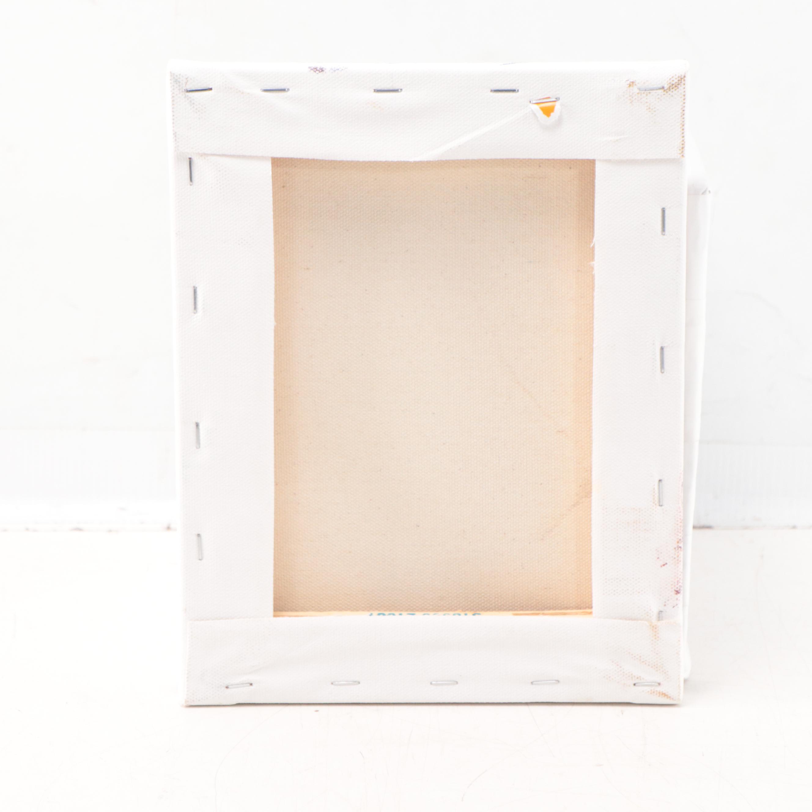 Sally Rosenbaum Oil Painting of Woman in Kitchen, 21st Century