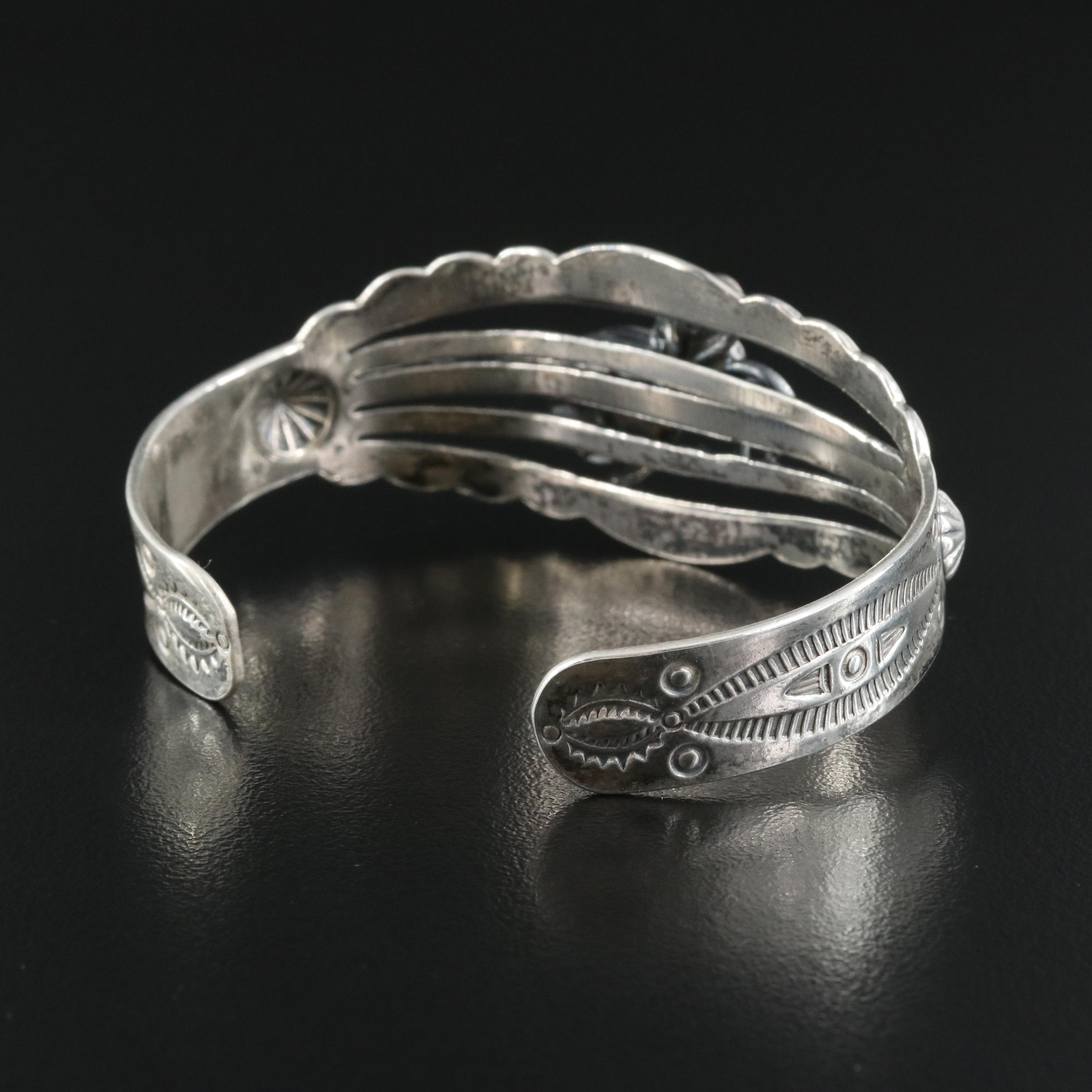 Sterling Turquoise Cuff