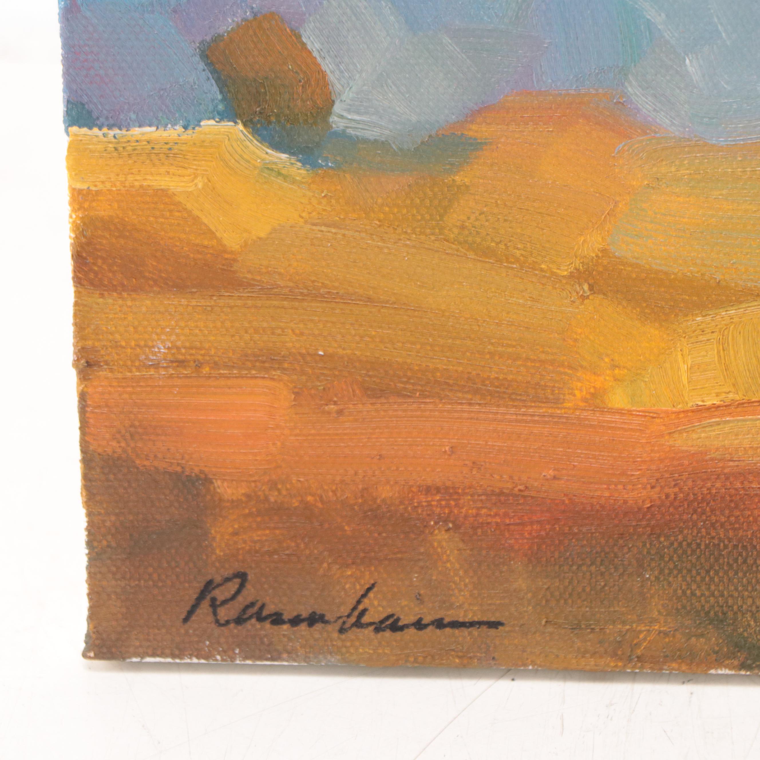 Sally Rosenbaum Landscape Oil Painting, 21st Century