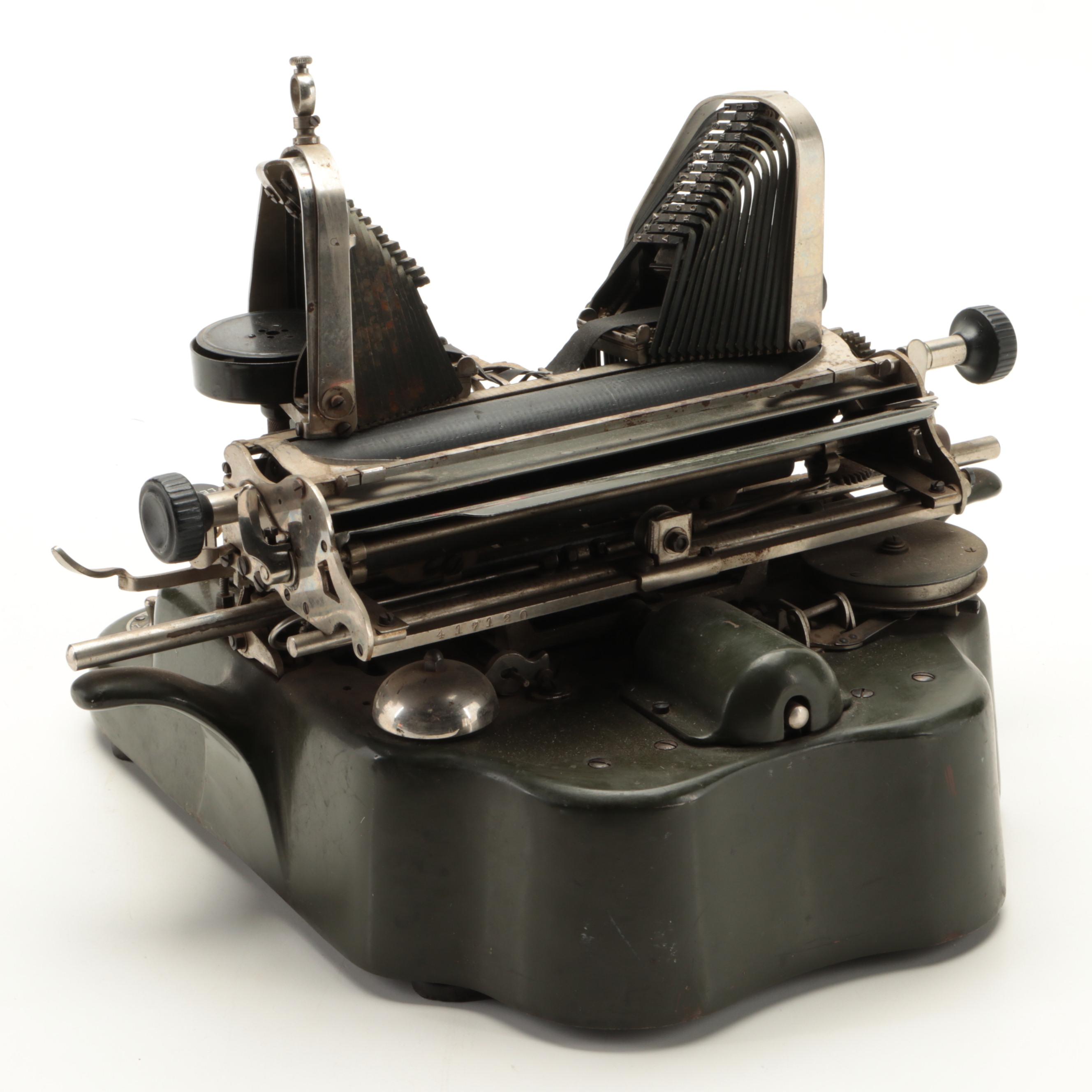Manual No.5 Printype Oliver Typewriter, Early 20th Century