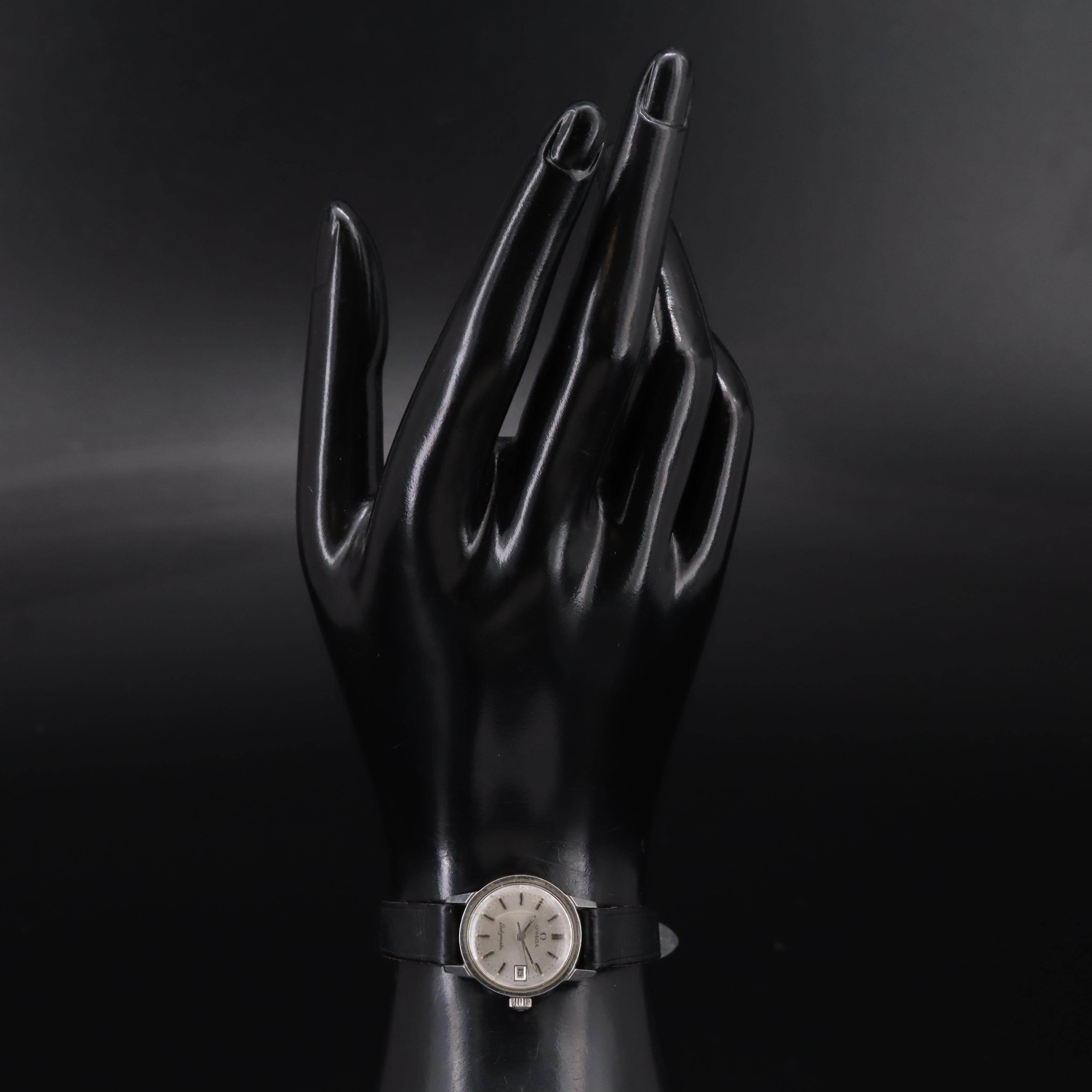 1972 Omega Ladymatic Stainless Steel Watch