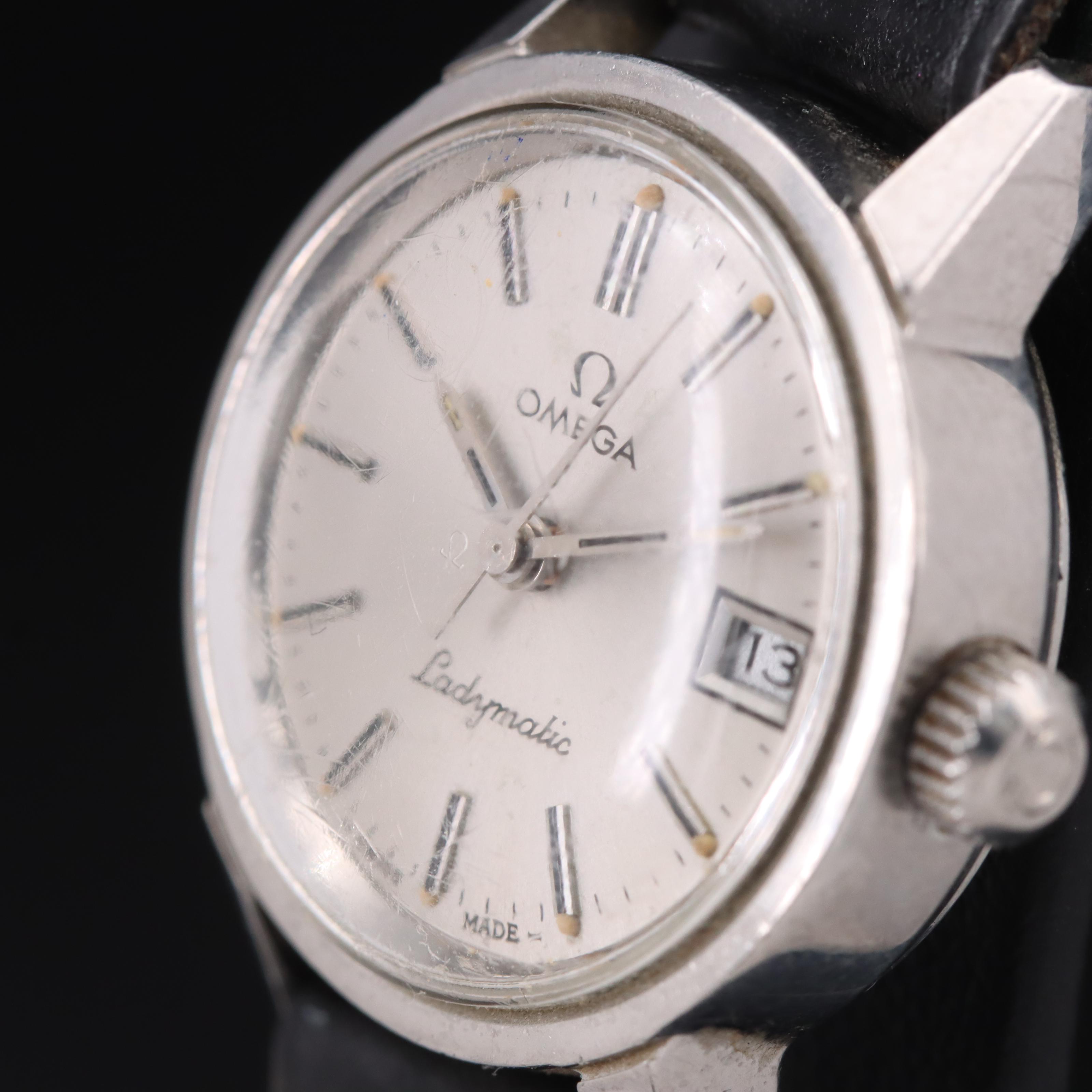 1972 Omega Ladymatic Stainless Steel Watch