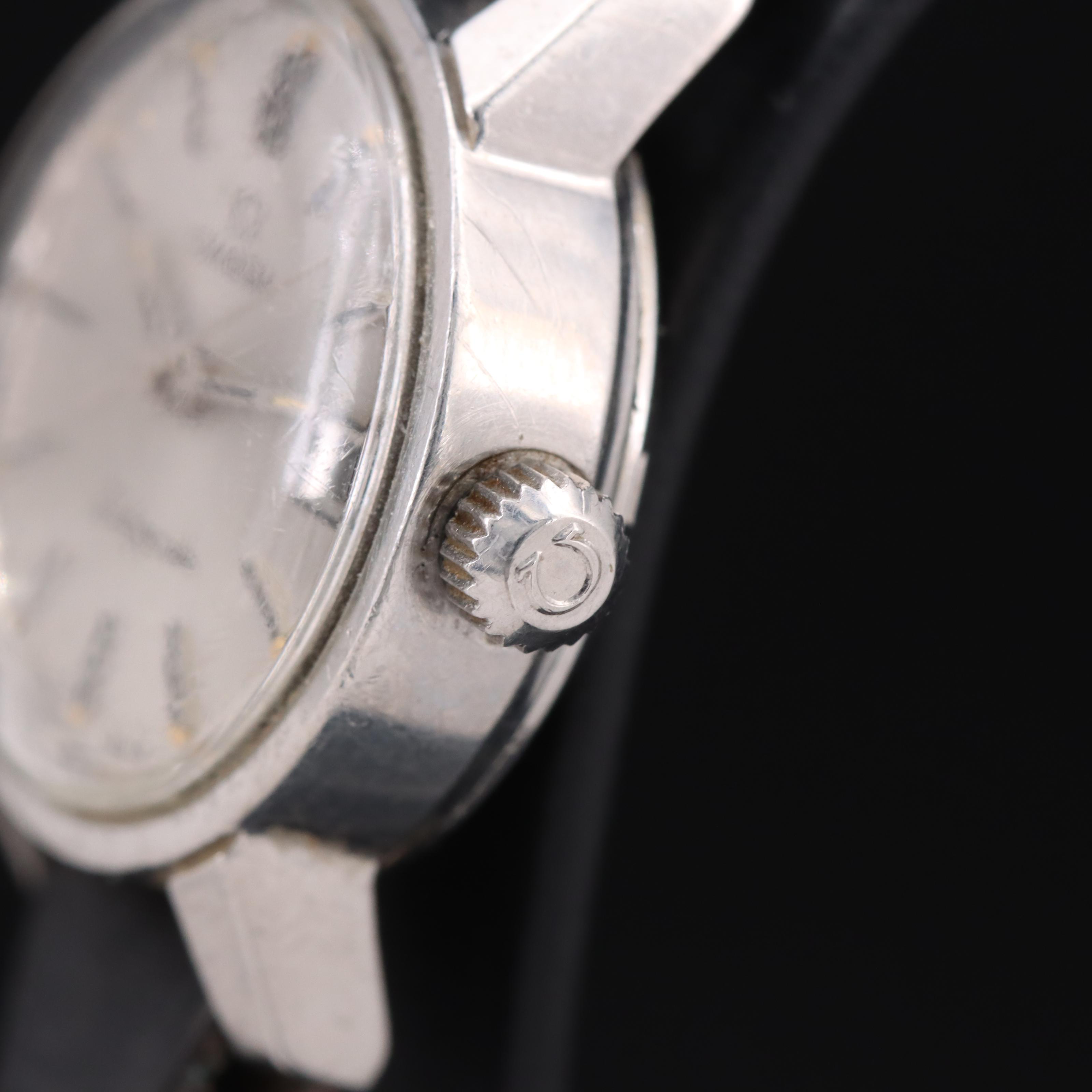 1972 Omega Ladymatic Stainless Steel Watch