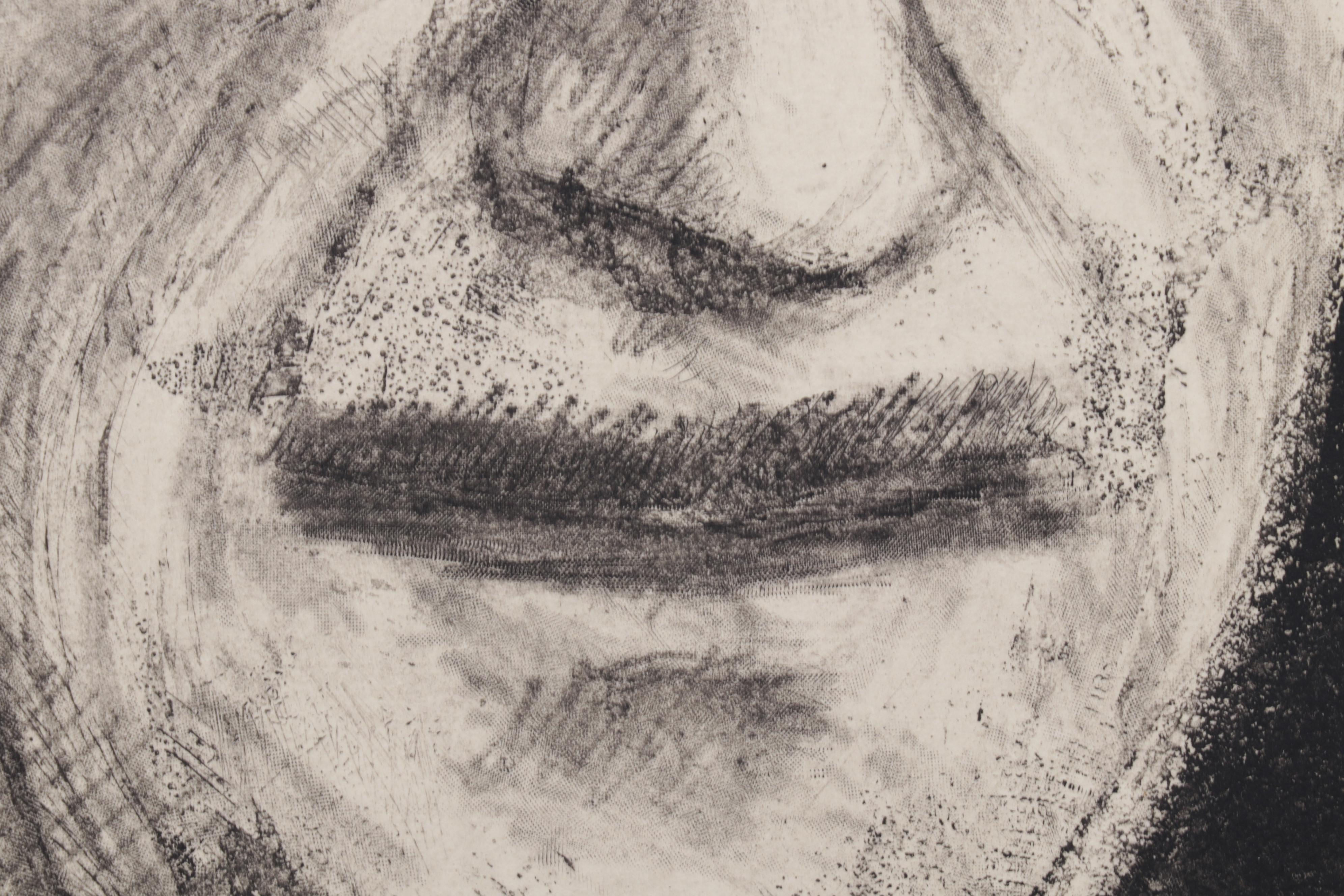 Sidney Chafetz Etching With Aquatint "George Orwell," 1984