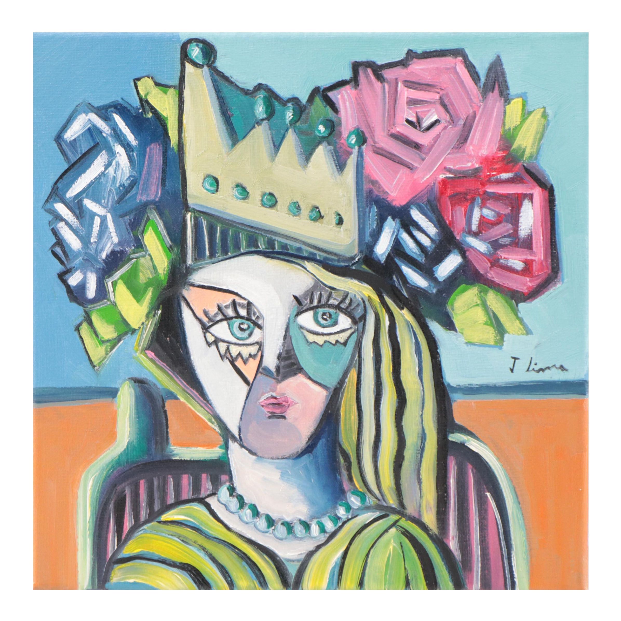 José M. Lima Acrylic Portrait, 2023