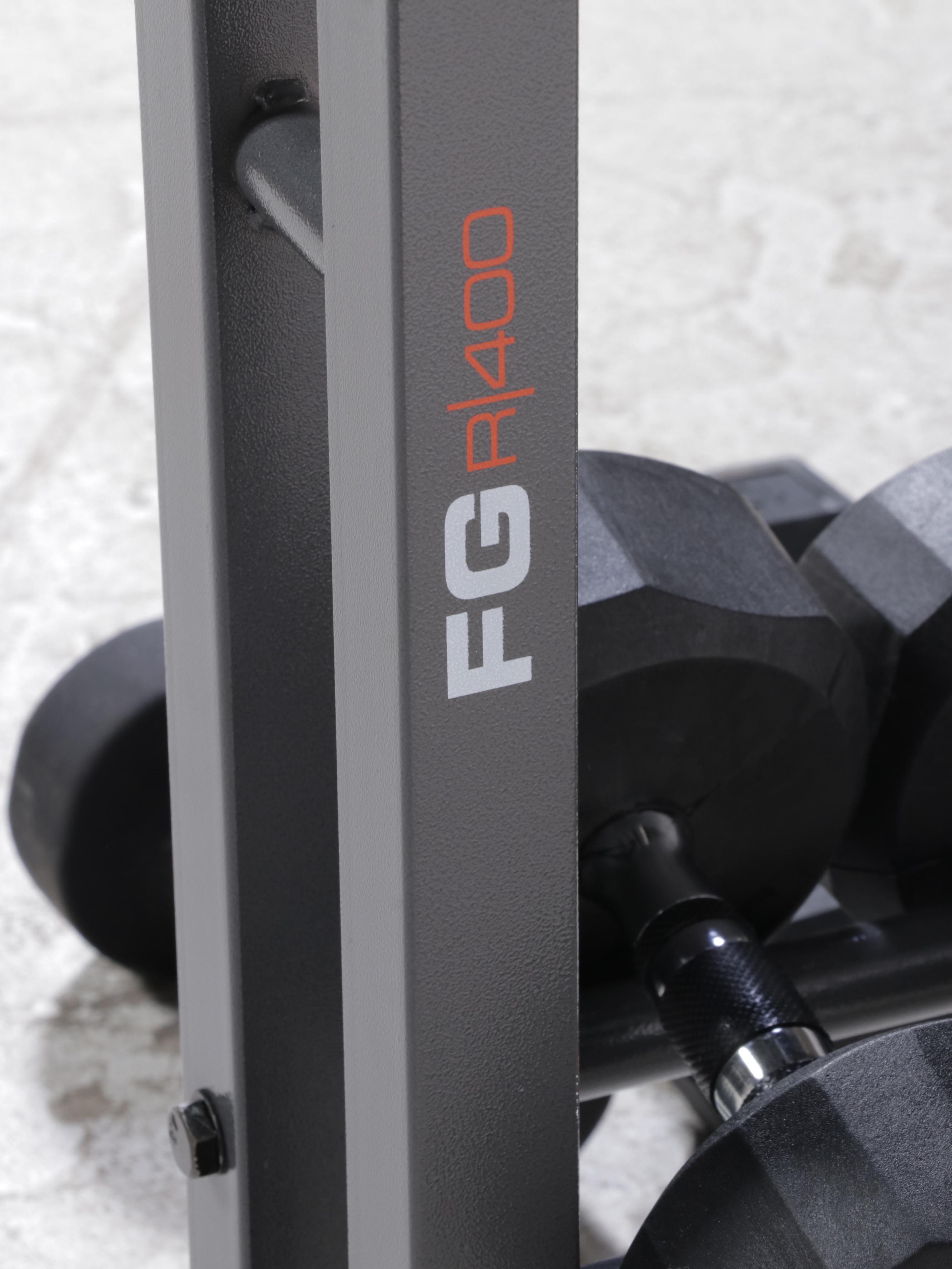 Sports Authority, Fitness Gear Dumbbells With FG R/400 Weights Stand
