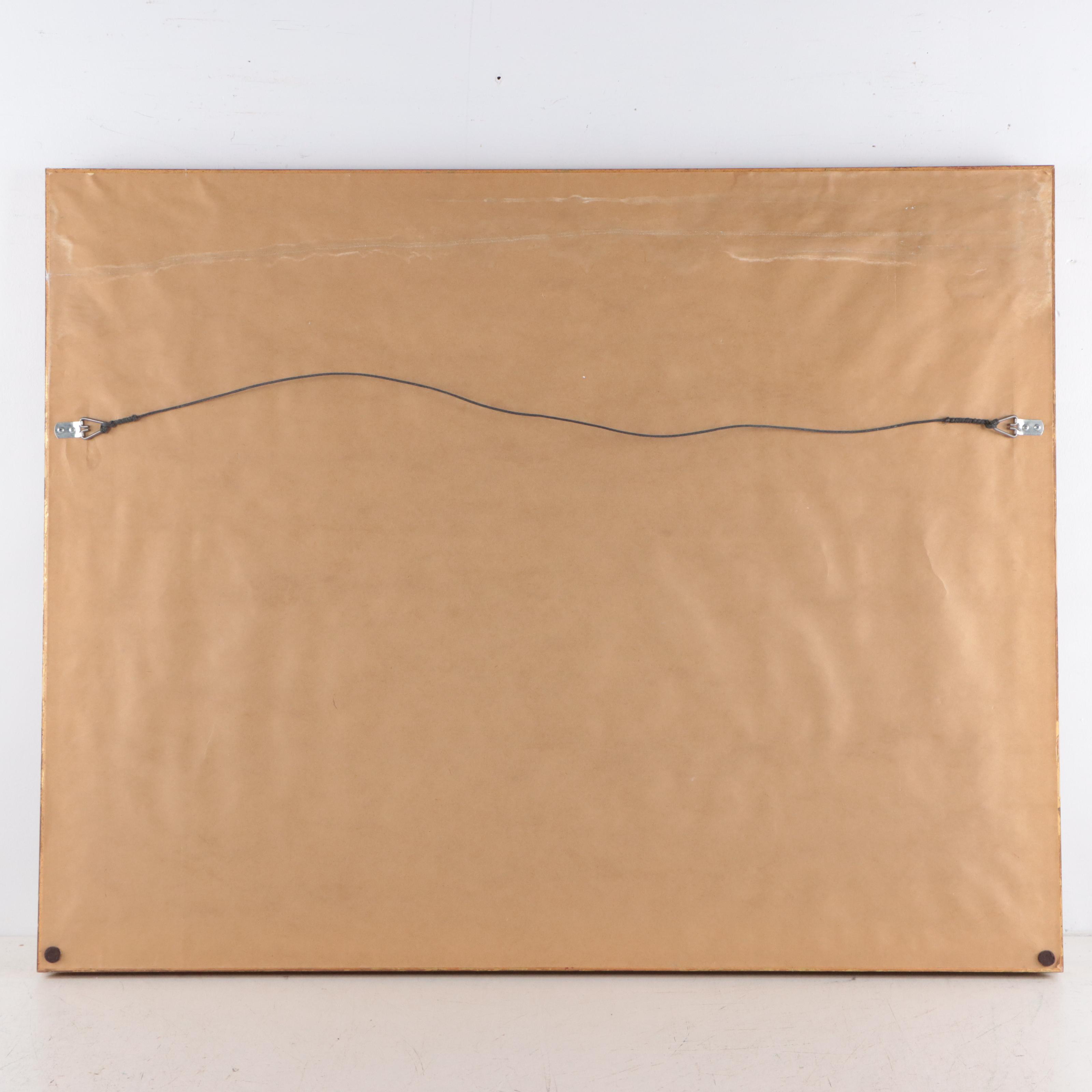 Frank McElwain Offset Lithograph "The Queen City Public Landing"