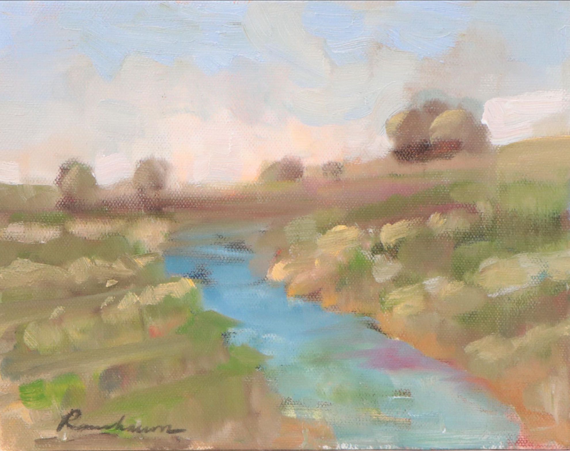 Sally Rosenbaum Landscape Oil Painting, 21st Century