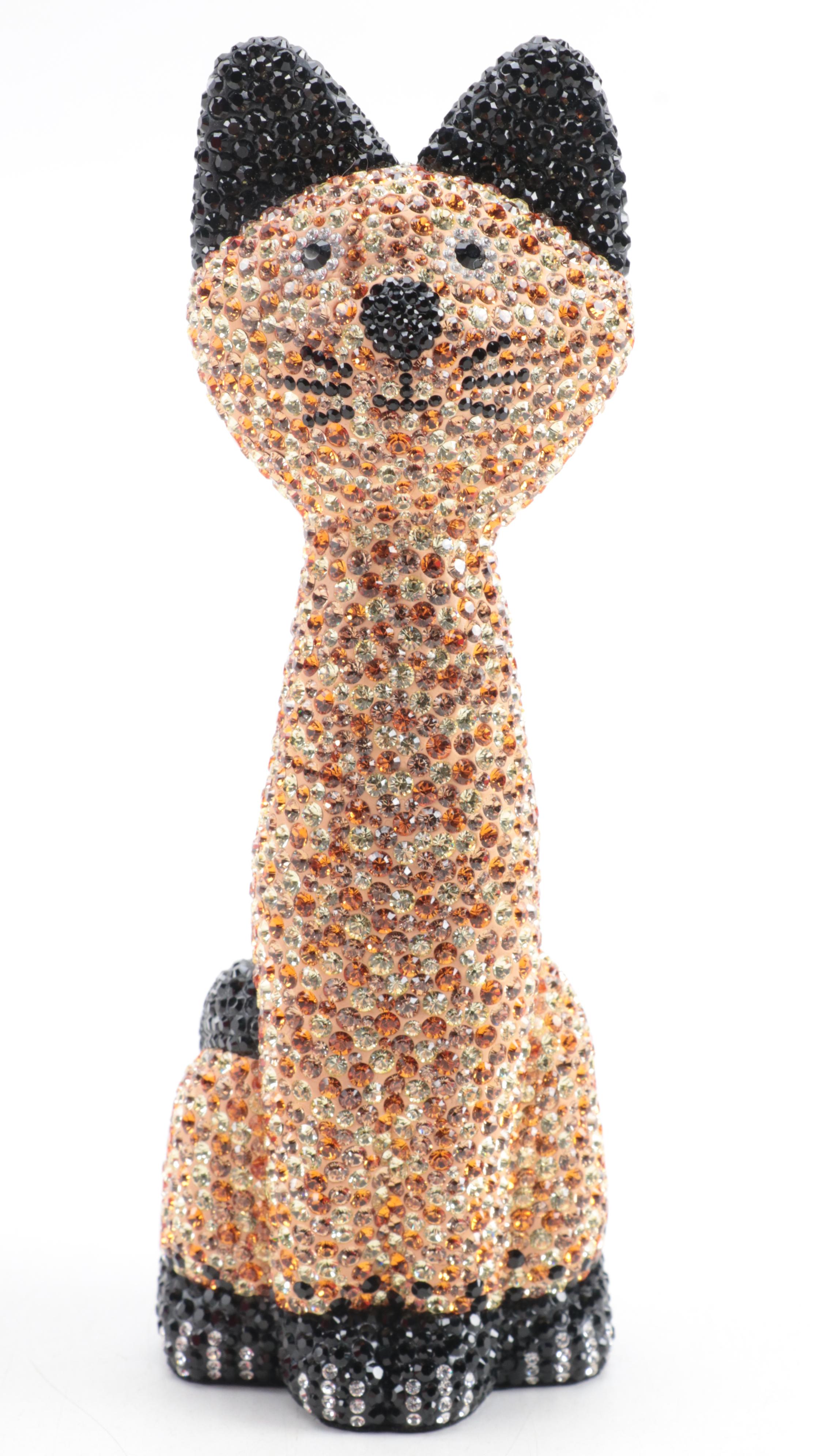 Swarovski Crystallized Resin Cat Figurine