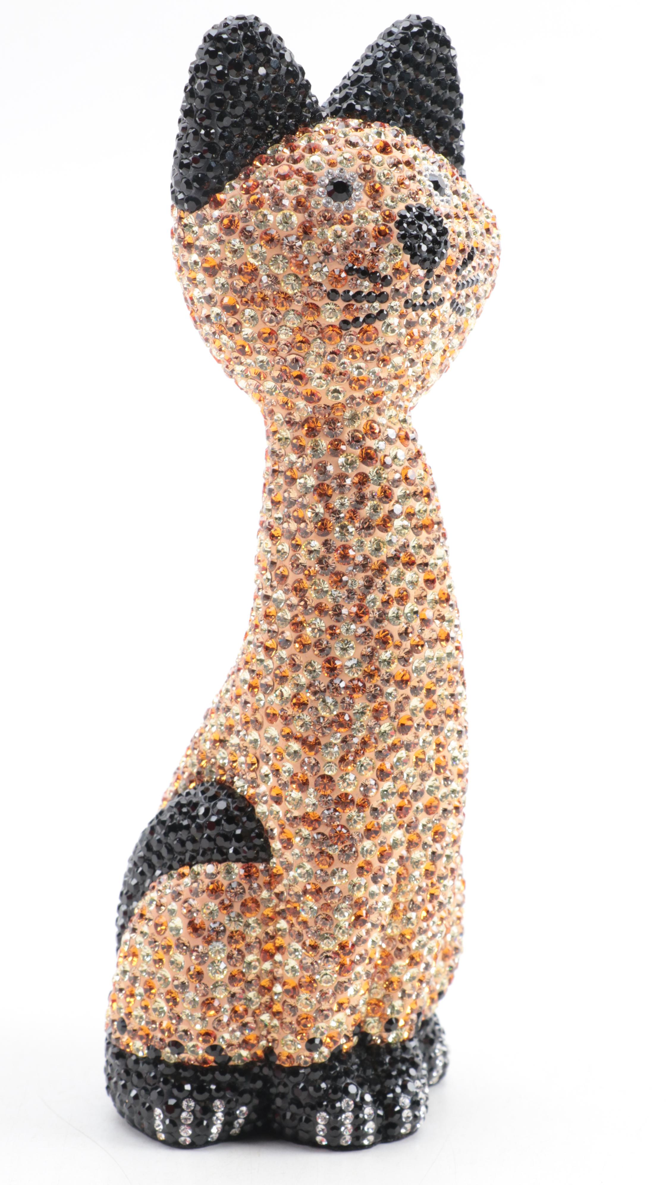 Swarovski Crystallized Resin Cat Figurine