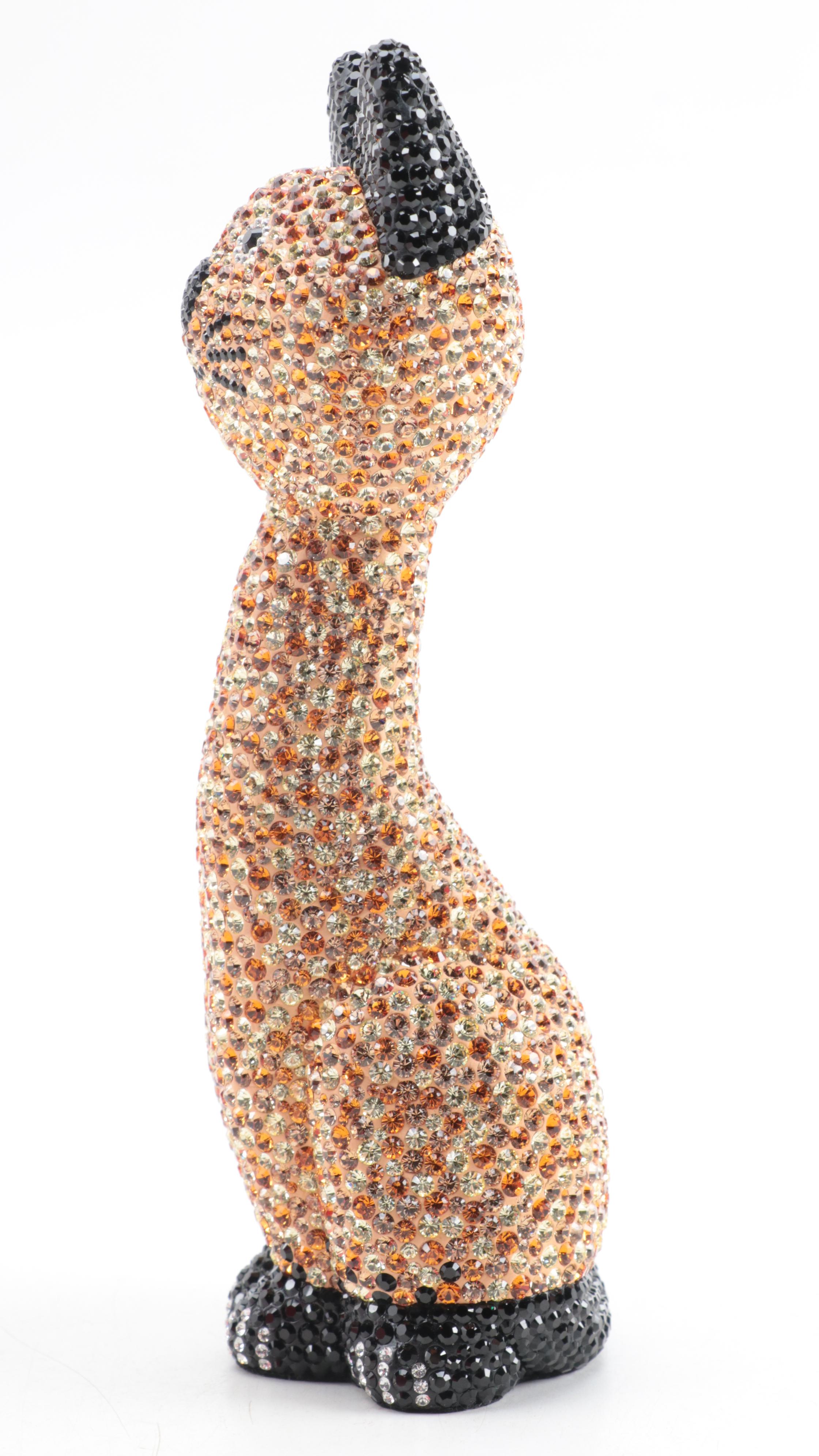Swarovski Crystallized Resin Cat Figurine