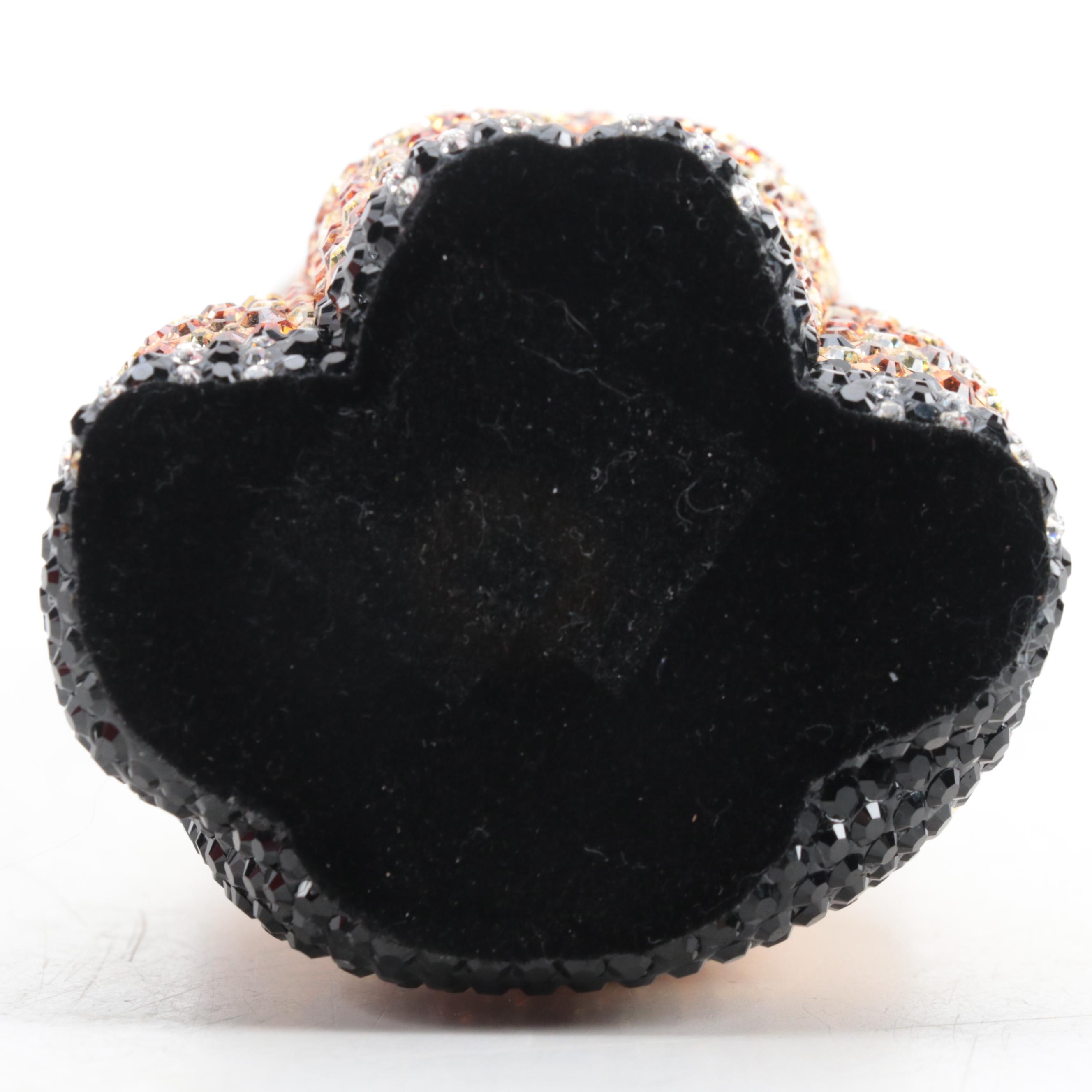 Swarovski Crystallized Resin Cat Figurine