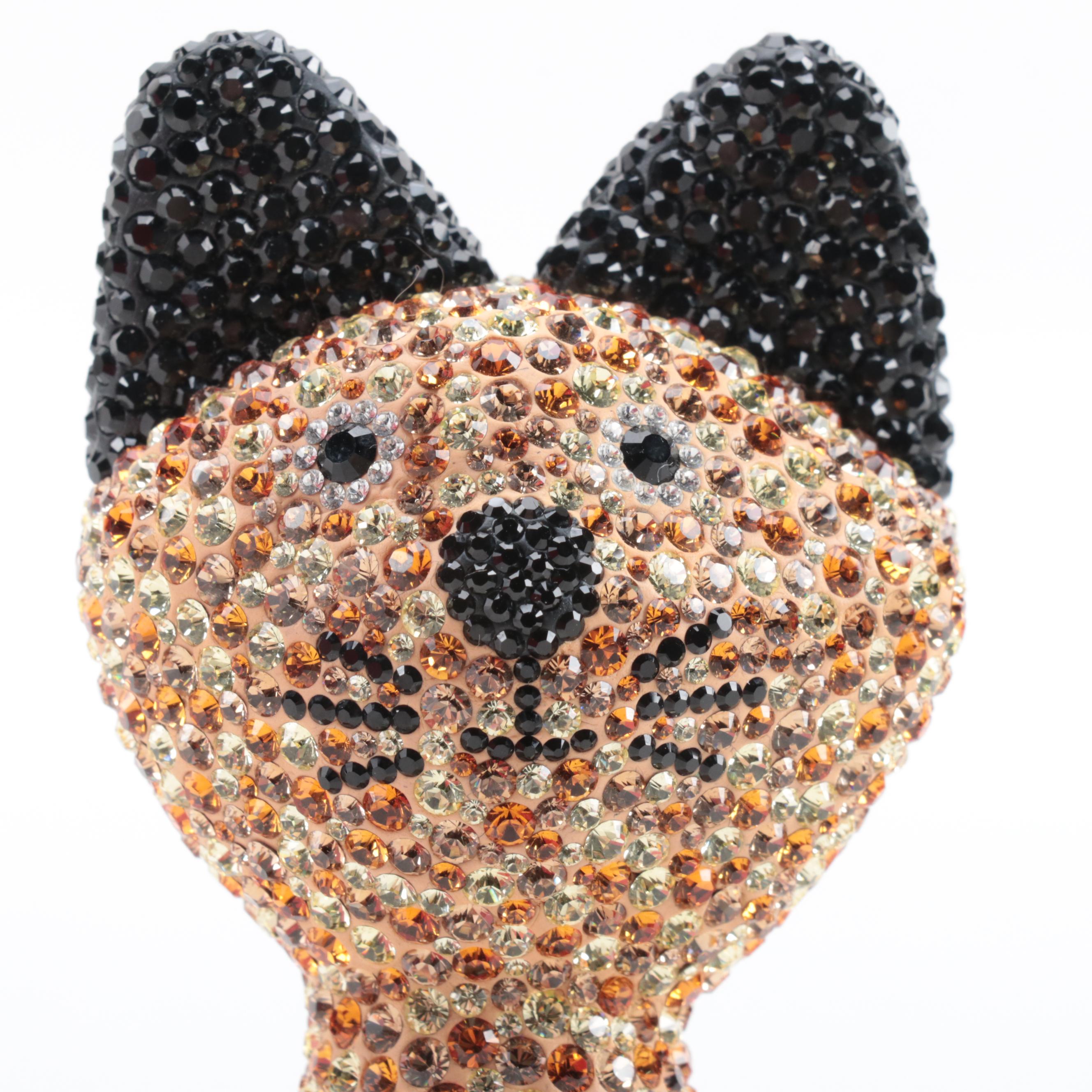 Swarovski Crystallized Resin Cat Figurine