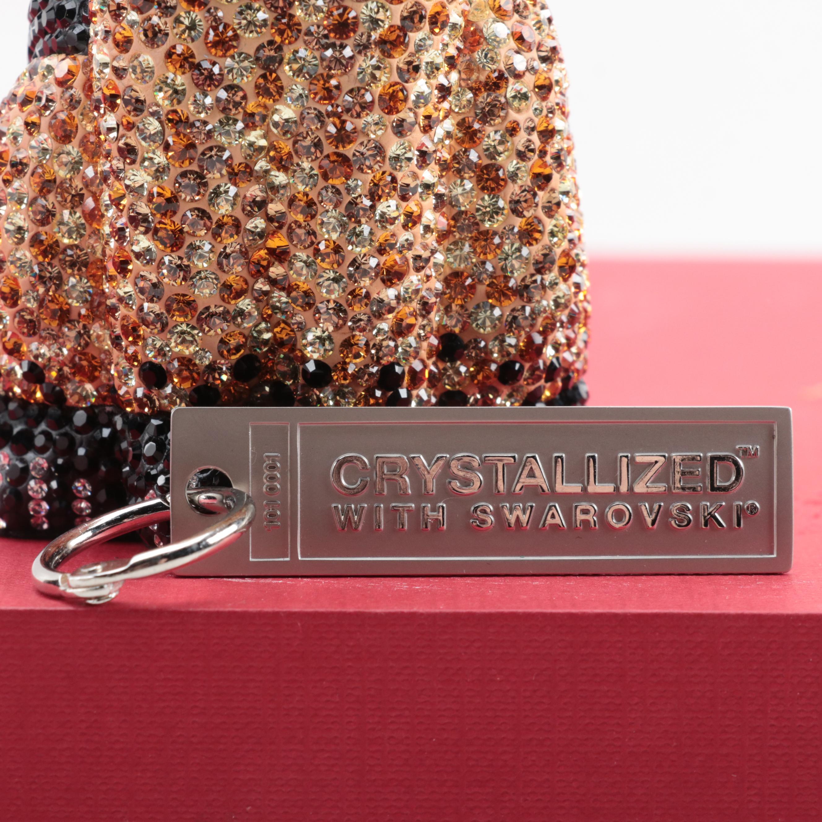 Swarovski Crystallized Resin Cat Figurine