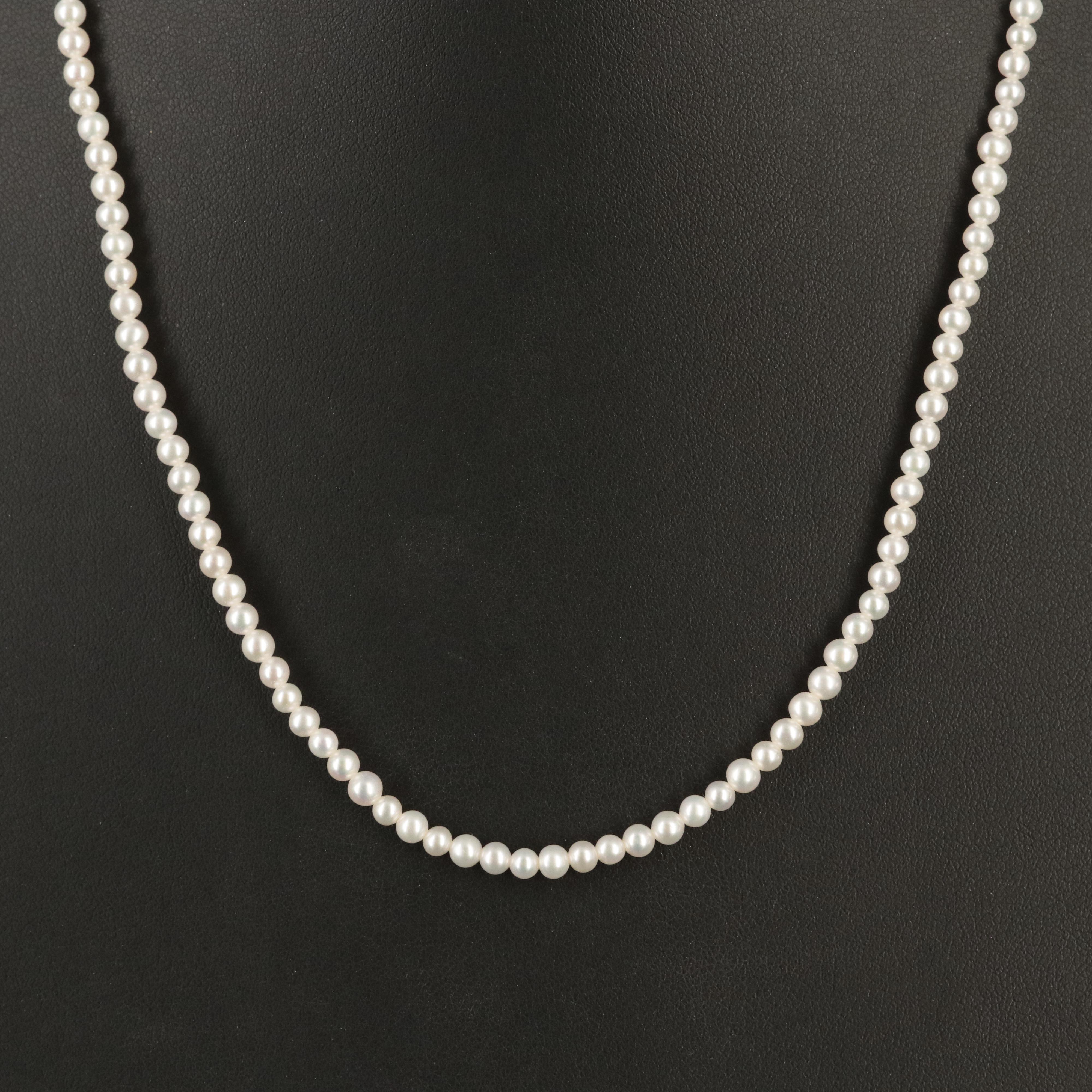 14K Pearl Necklace