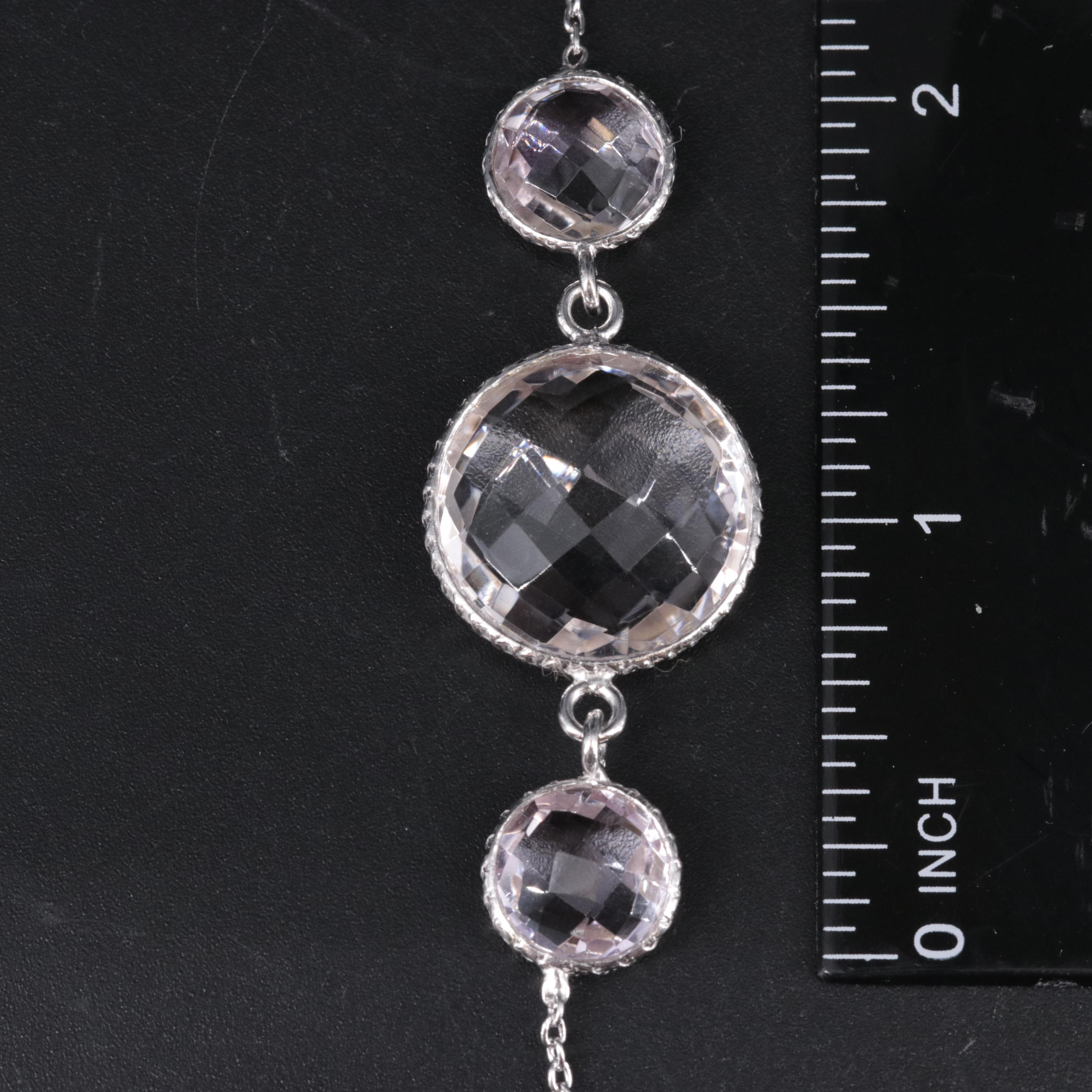 Sterling Silver Gemstone Bracelet